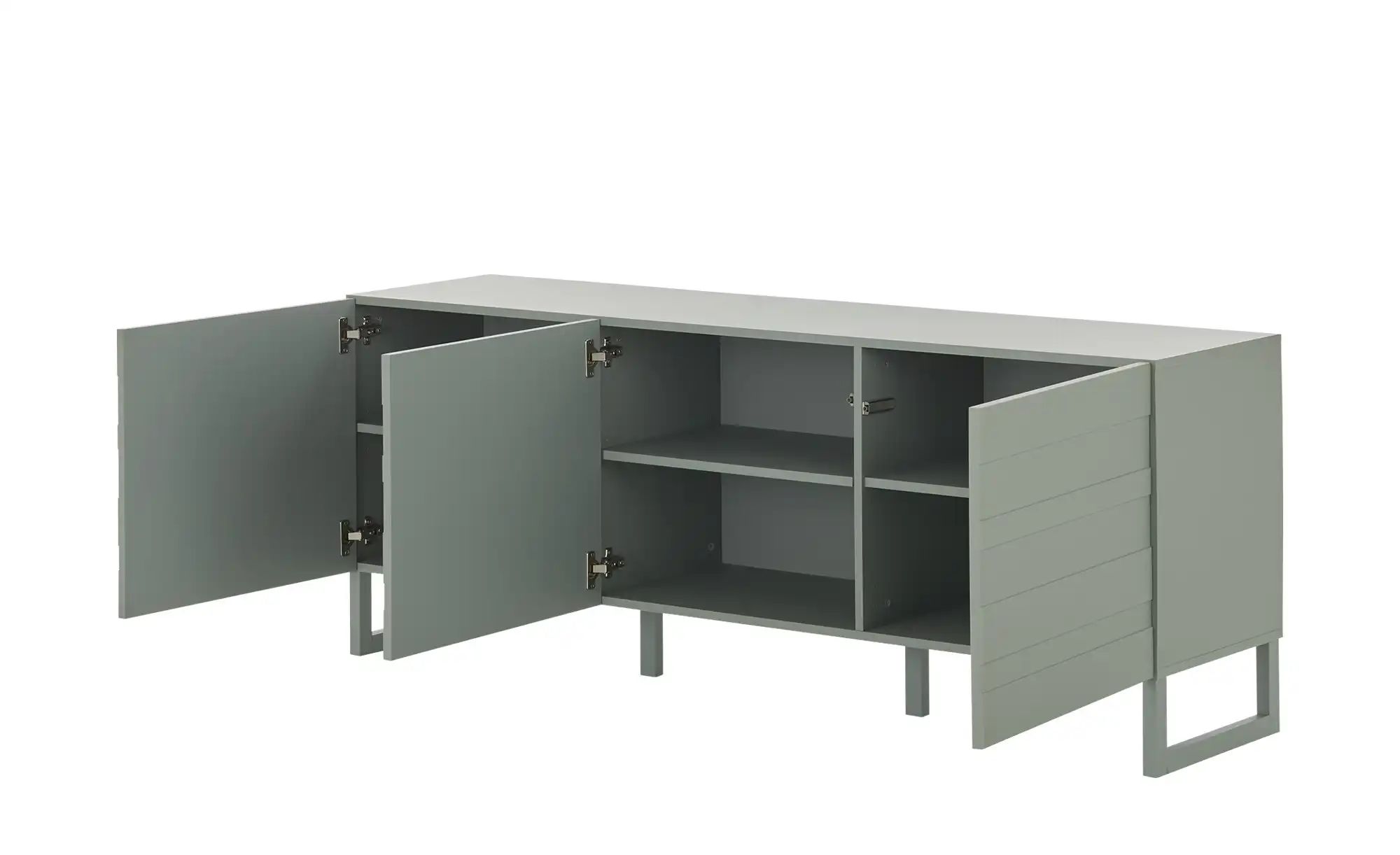 TV-Lowboard  Foresto ¦ grün ¦ Maße (cm): B: 164,6 H: 64,8 T: 41.6 Kommoden günstig online kaufen