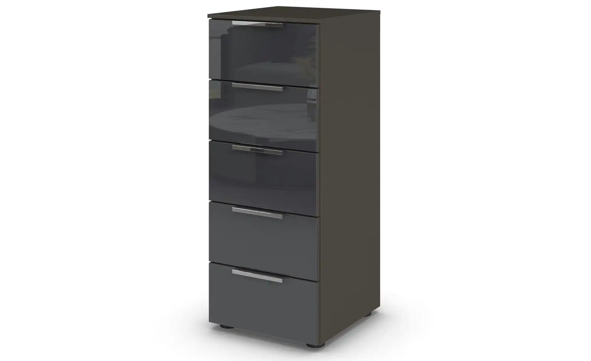 Kommode   ¦ schwarz ¦ Maße (cm): B: 40 H: 100 Kommoden & Sideboards > Kommo günstig online kaufen