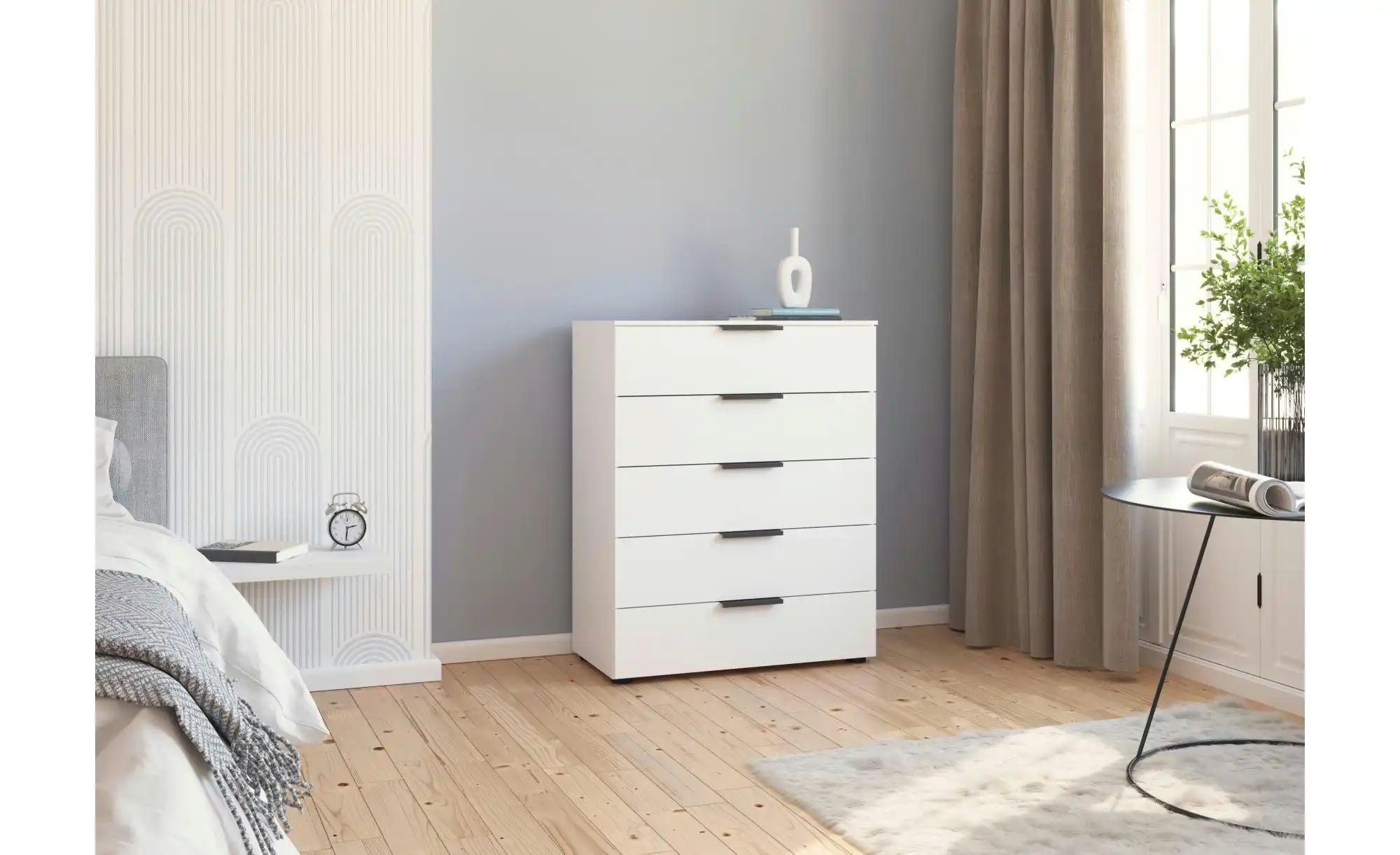 Thumbnail - Kommode Flipp ¦ weiß ¦ Maße (cm): B: 80 H: 100 Kommoden & Sideboards > Kommoden - Höffner