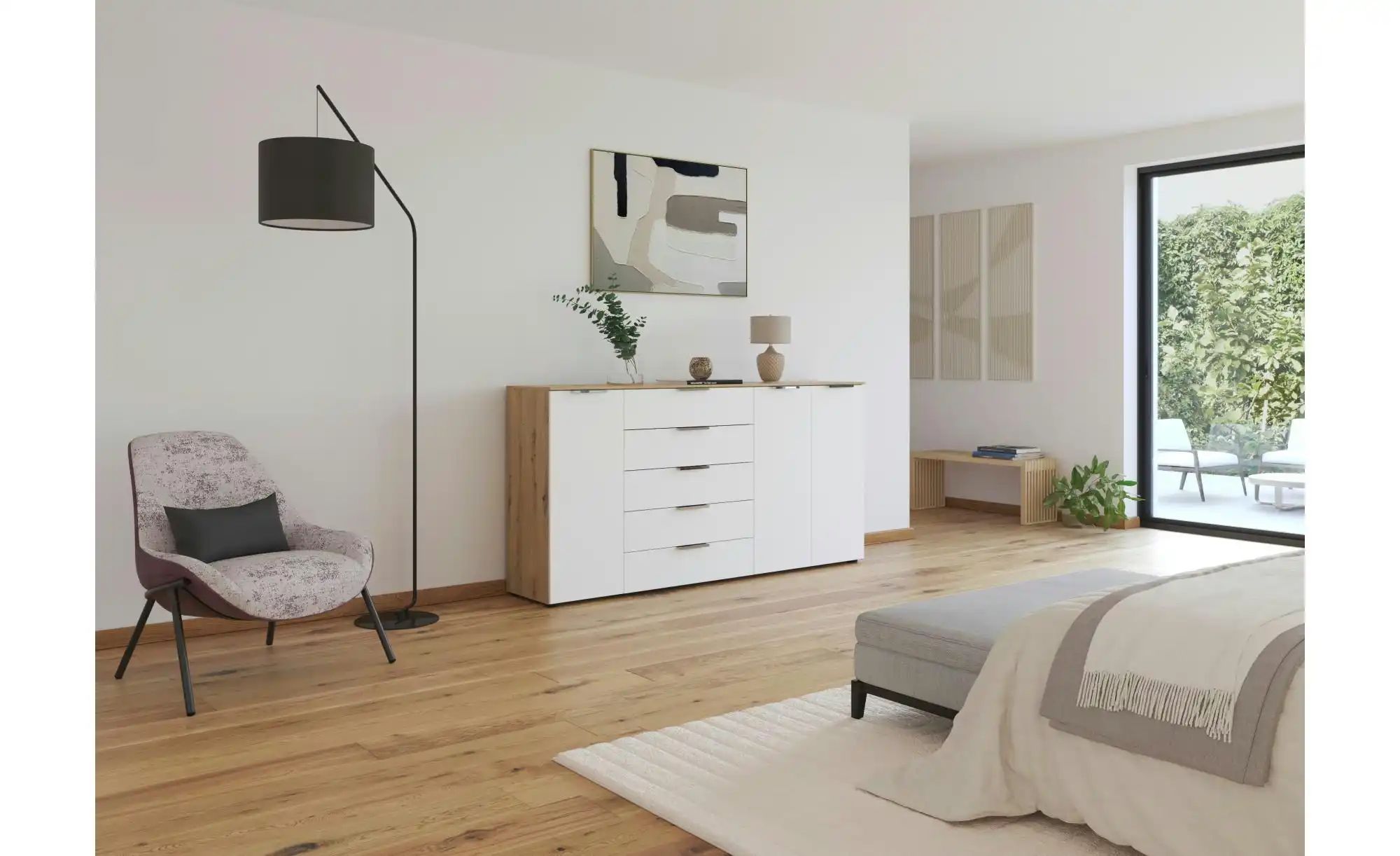 Thumbnail - Sideboard Flipp ¦ holzfarben ¦ Maße (cm): B: 199 H: 100 Kommoden & Sideboards > Sideboards - Höffner