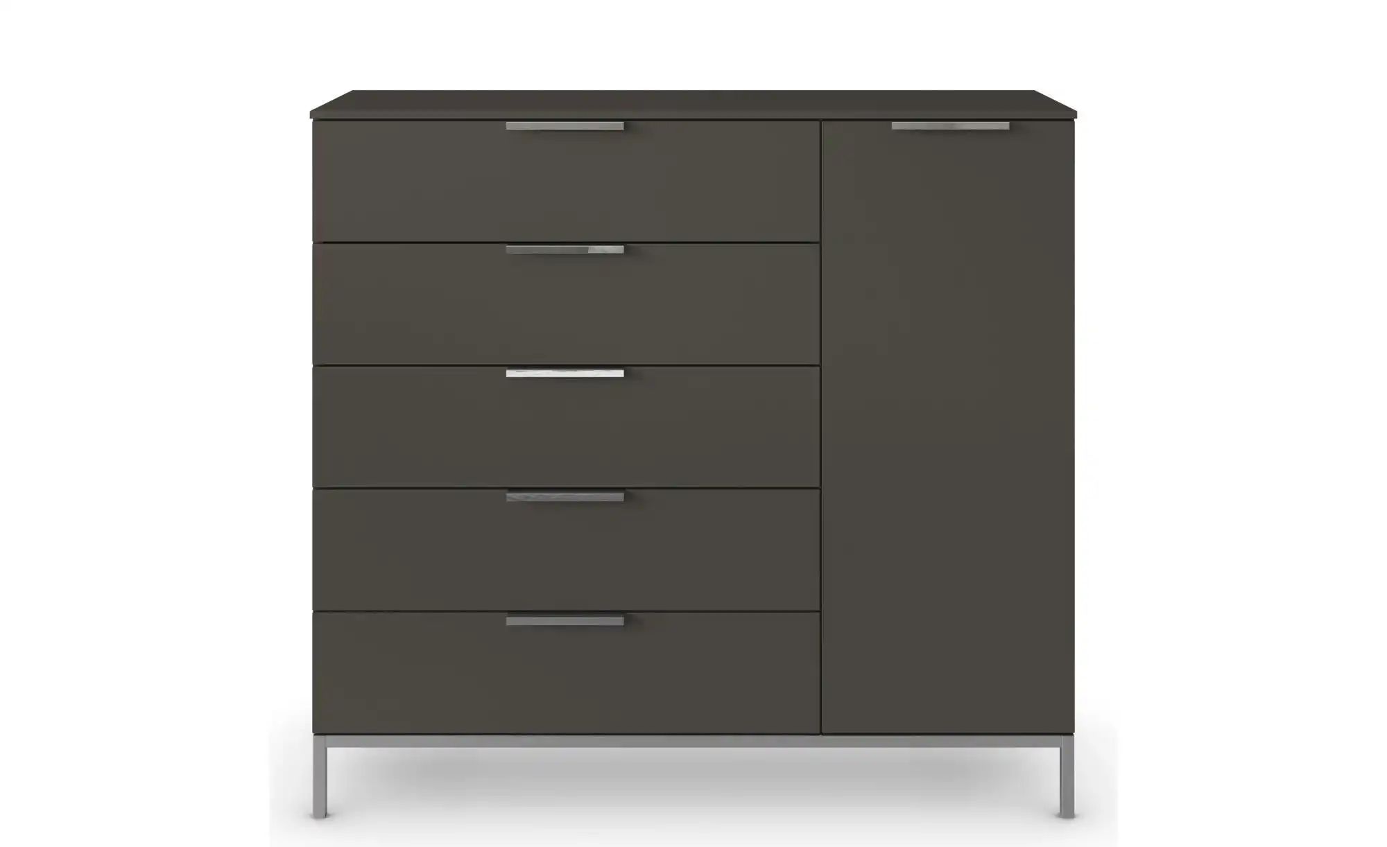 Sideboard ¦ schwarz ¦ Maße (cm): B: 120 H: 111 Kommoden & Sideboards > Side günstig online kaufen