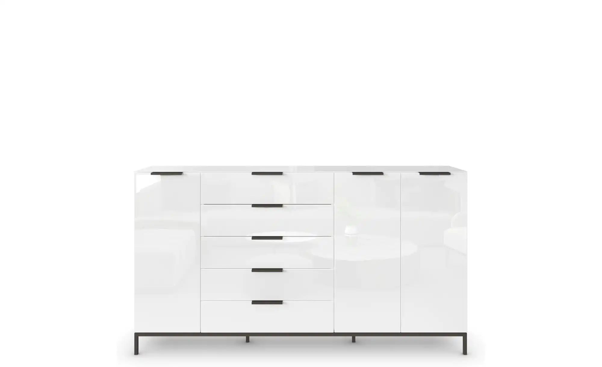 Highboard ¦ weiß ¦ Maße (cm): B: 199 H: 110 Kommoden & Sideboards > Highboa günstig online kaufen