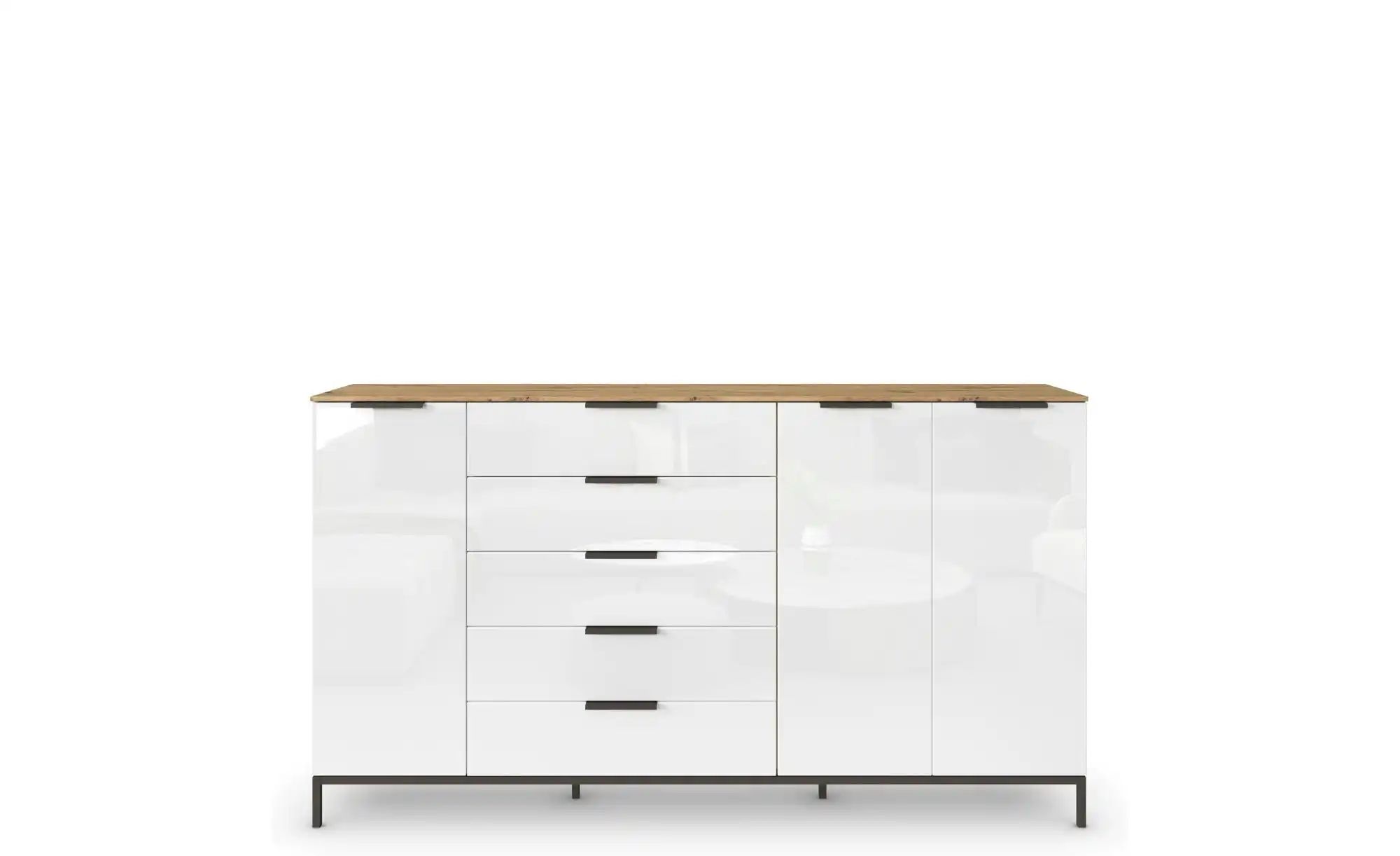 Highboard ¦ holzfarben ¦ Maße (cm): B: 199 H: 111 Kommoden & Sideboards > H günstig online kaufen