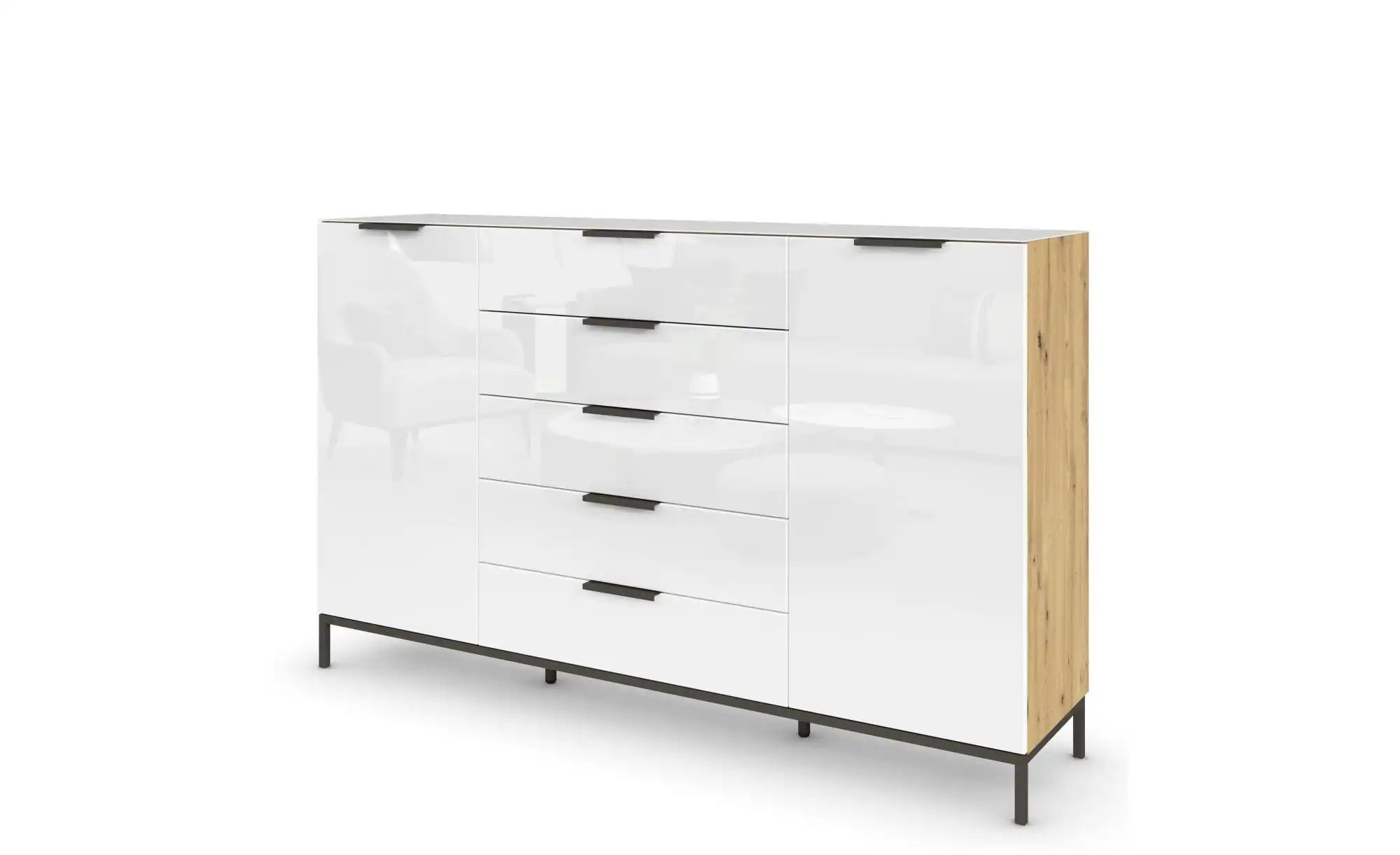 Highboard ¦ holzfarben ¦ Maße (cm): B: 180 H: 110 Kommoden & Sideboards > H günstig online kaufen