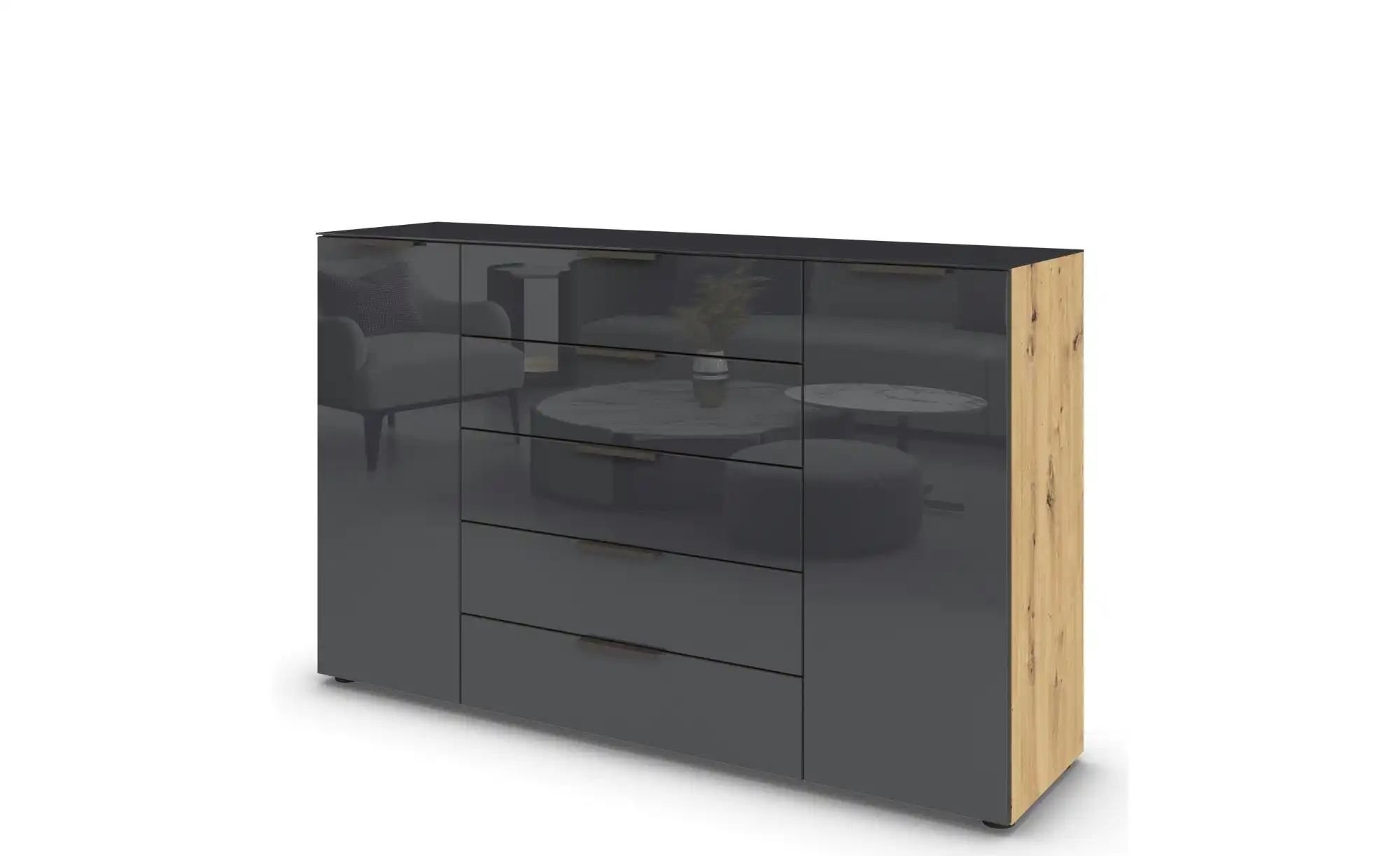 Sideboard   ¦ holzfarben ¦ Maße (cm): B: 160 H: 99 Kommoden & Sideboards > günstig online kaufen