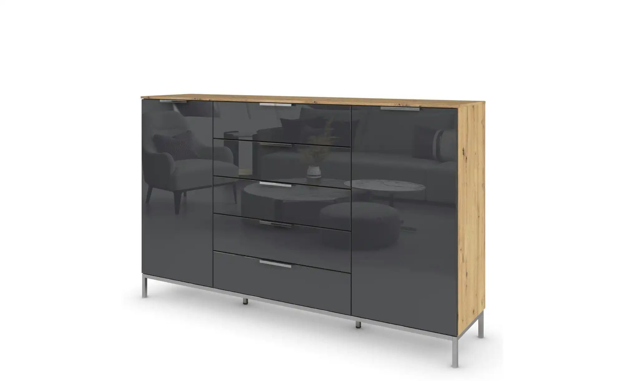 Highboard  Frome ¦ holzfarben ¦ Maße (cm): B: 180 H: 111 Kommoden & Sideboa günstig online kaufen
