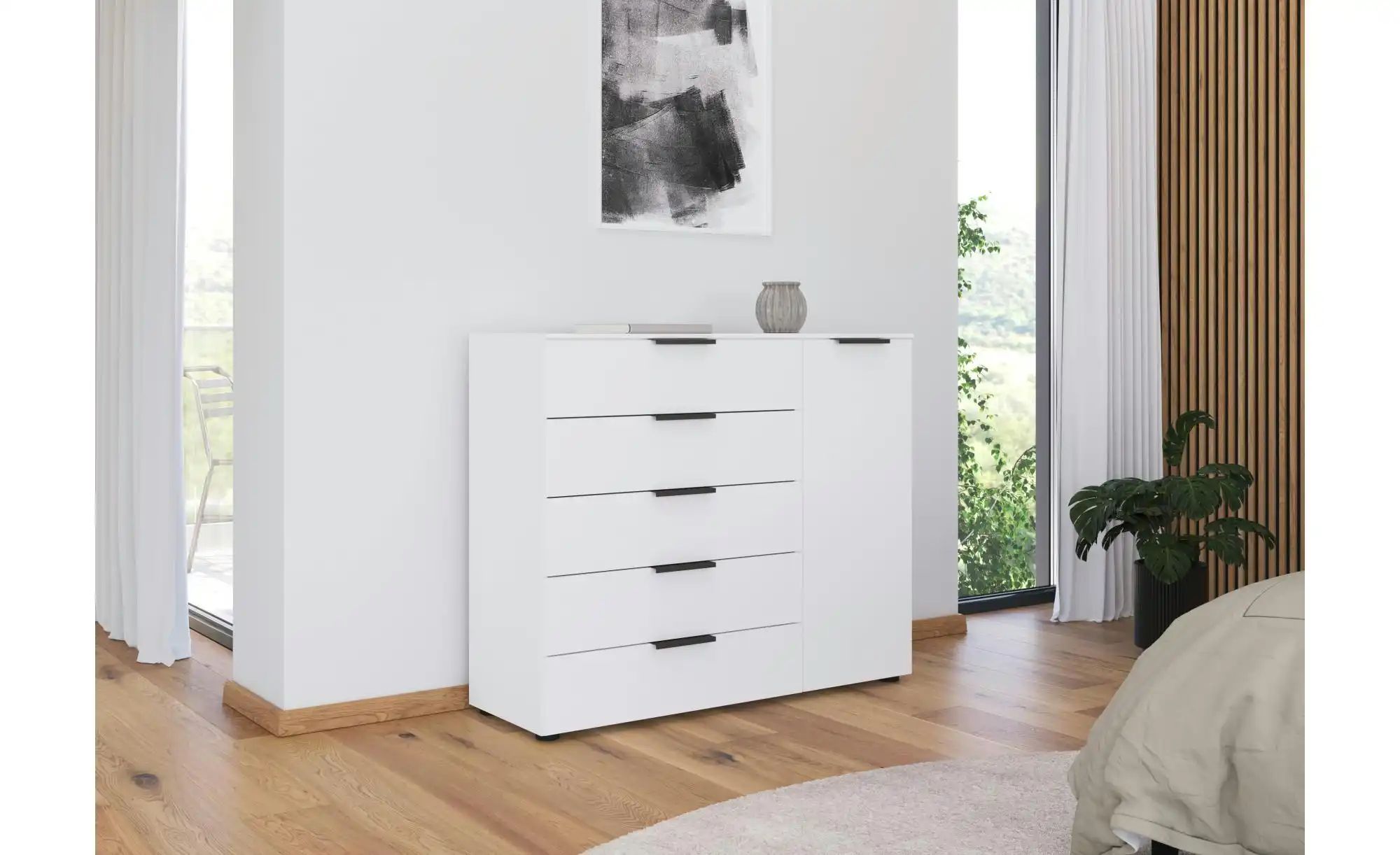 Sideboard   ¦ weiß ¦ Maße (cm): B: 120 H: 100 Kommoden & Sideboards > Sideb günstig online kaufen