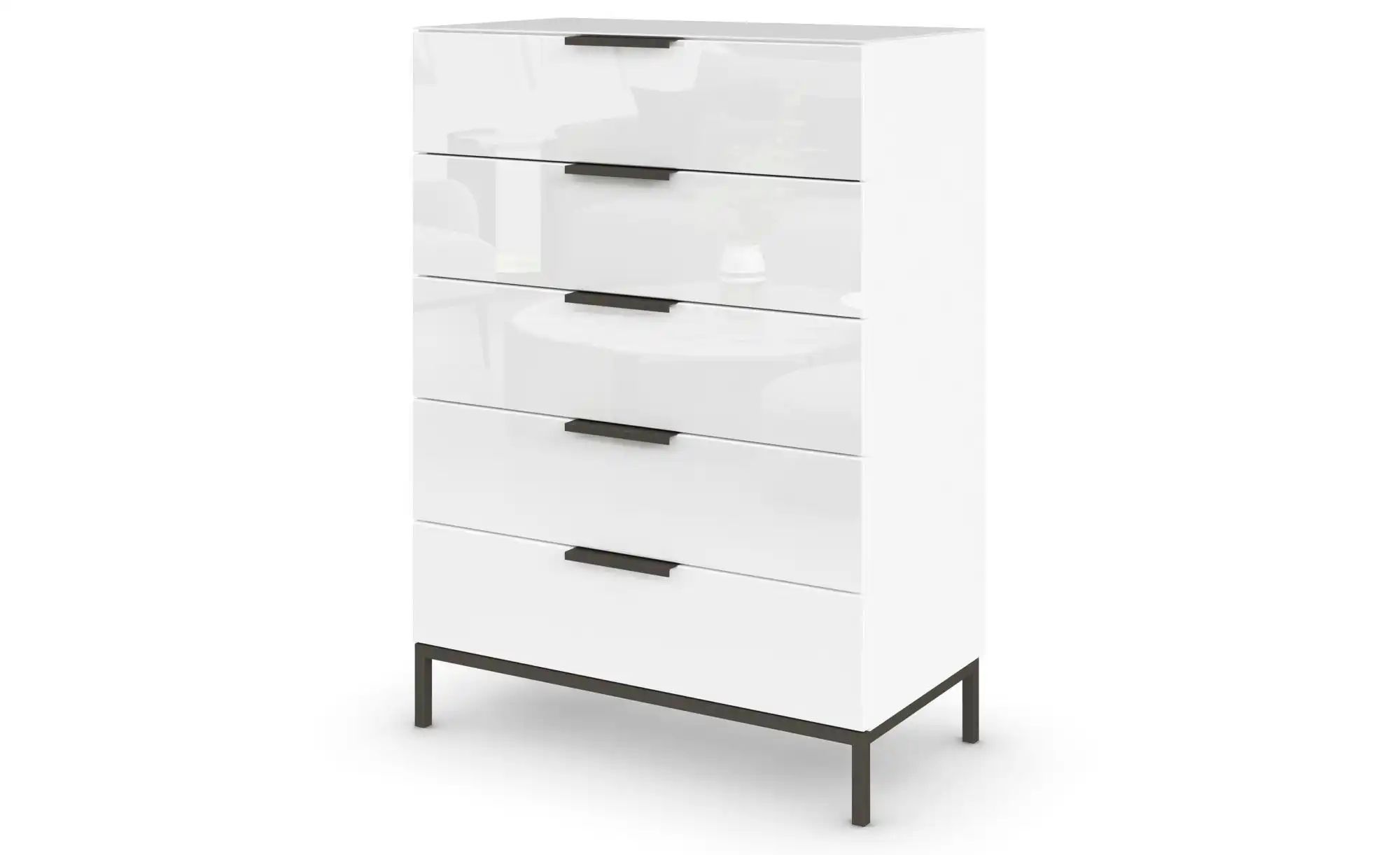 Kommode  Frome ¦ weiß ¦ Maße (cm): B: 80 H: 110 Kommoden & Sideboards > Kom günstig online kaufen