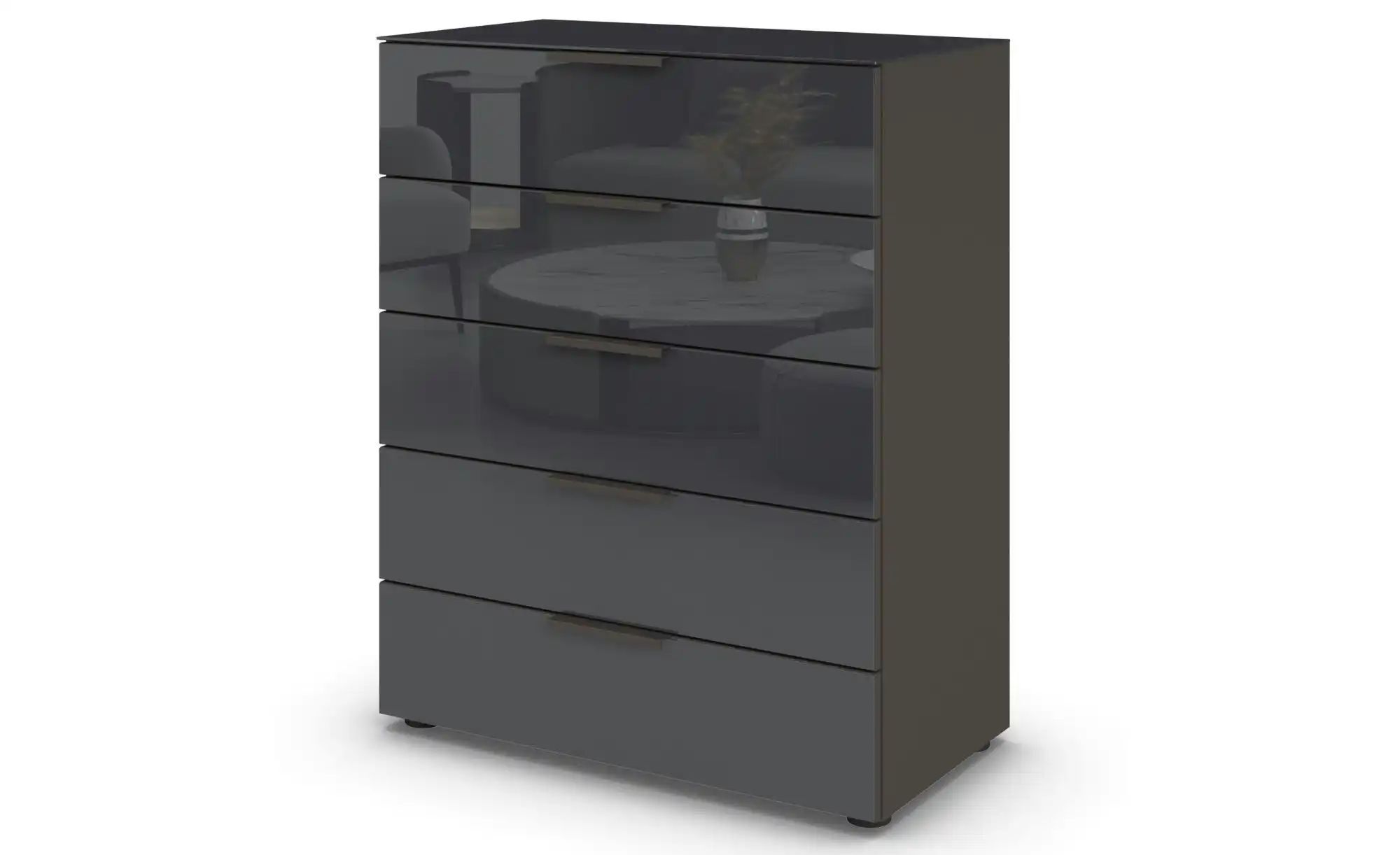 Kommode  Flipp ¦ schwarz ¦ Maße (cm): B: 80 H: 99 Kommoden & Sideboards > K günstig online kaufen