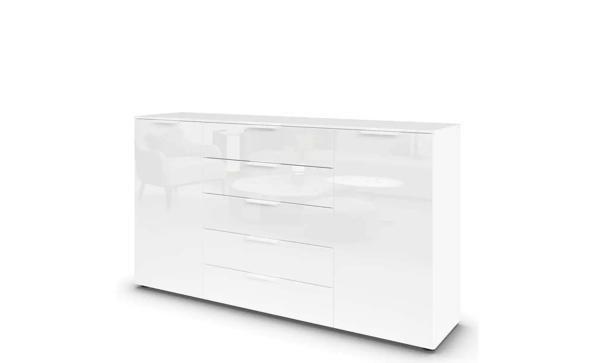 Sideboard ¦ weiß ¦ Maße (cm): B: 180 H: 100 Kommoden & Sideboards > Sideboa günstig online kaufen