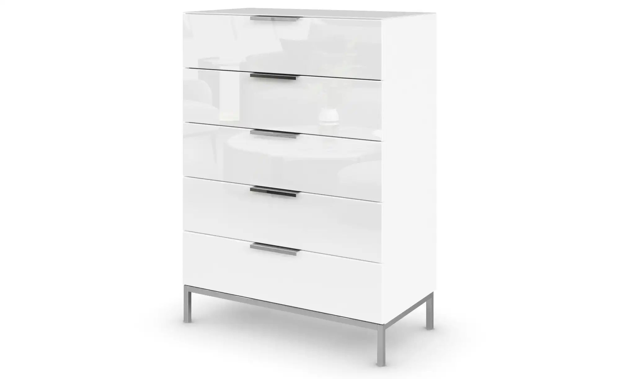 Kommode  Frome ¦ weiß ¦ Maße (cm): B: 80 H: 110 Kommoden & Sideboards > Kom günstig online kaufen