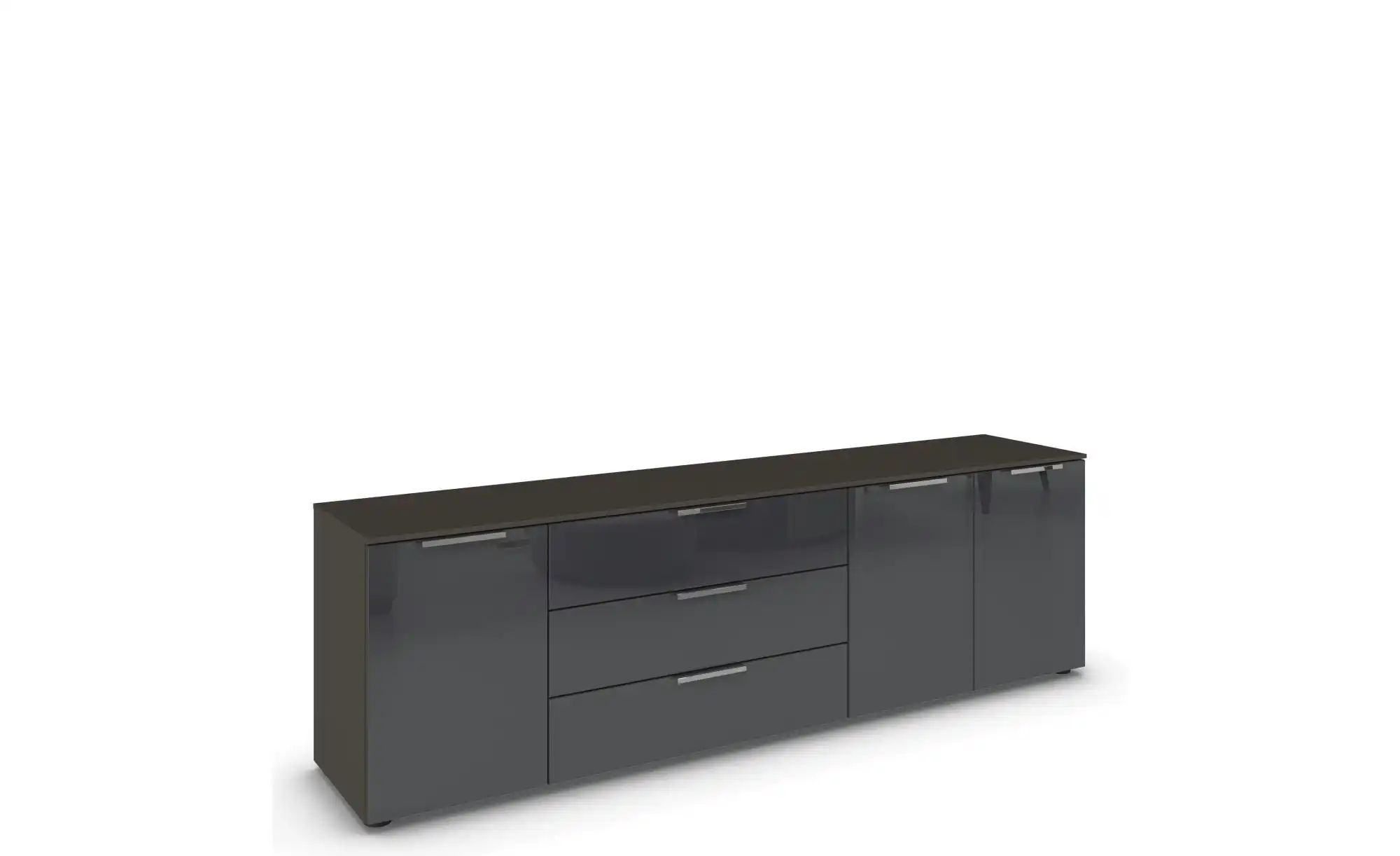 Thumbnail - Sideboard  Frome ¦ schwarz ¦ Maße (cm): B: 199 H: 61 Kommoden & Sideboards > Sideboards - Höffner