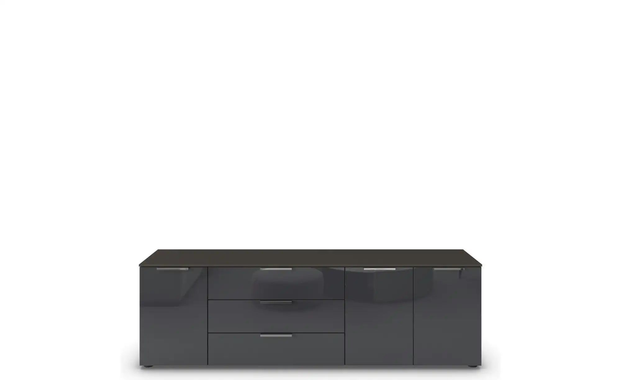 Sideboard  Frome ¦ schwarz ¦ Maße (cm): B: 199 H: 61 Kommoden & Sideboards günstig online kaufen