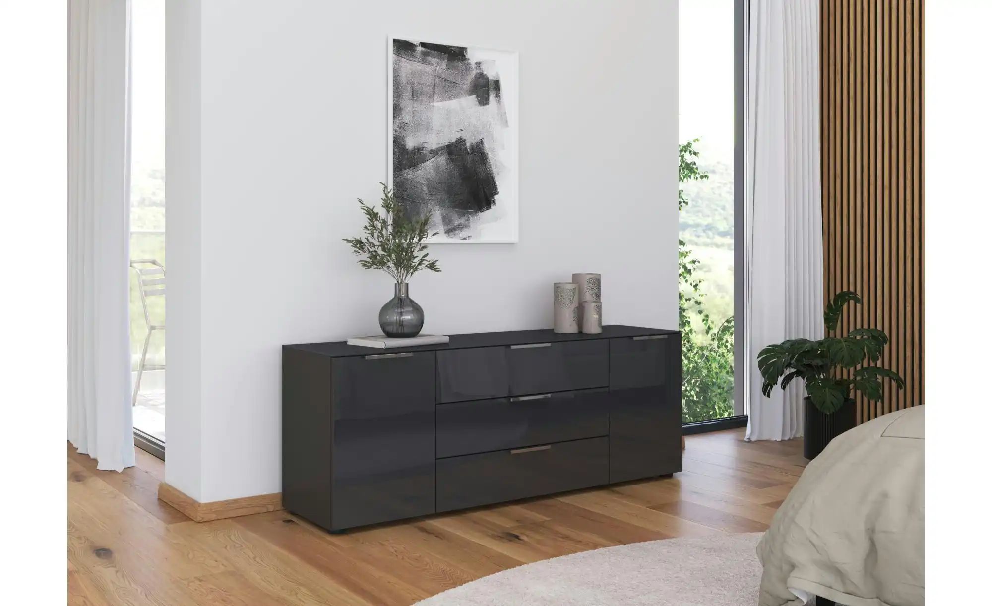 Thumbnail - Sideboard  Flipp ¦ schwarz ¦ Maße (cm): B: 160 H: 60 Kommoden & Sideboards > Sideboards - Höffner