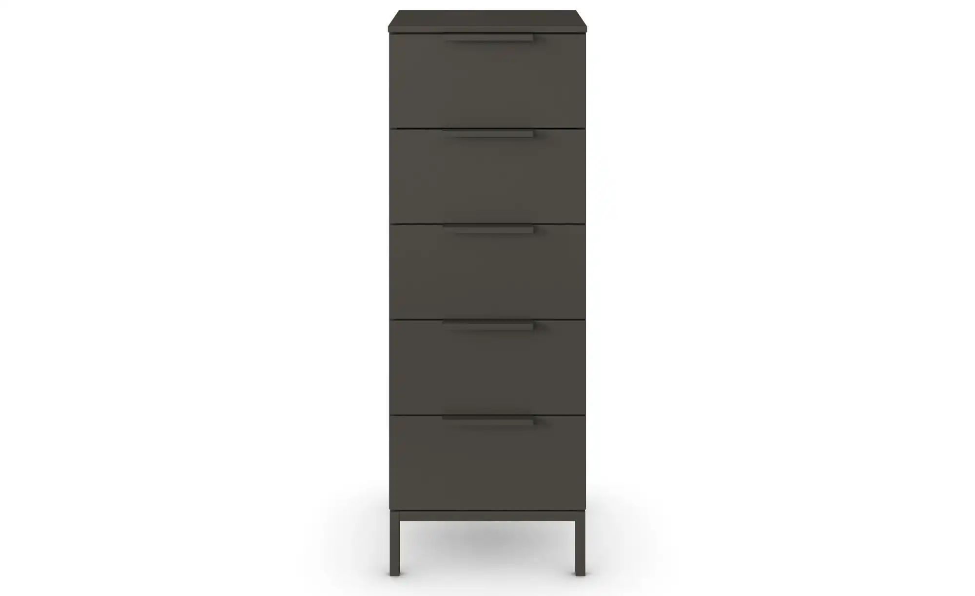 Kommode ¦ schwarz ¦ Maße (cm): B: 40 H: 111 Kommoden & Sideboards > Kommode günstig online kaufen