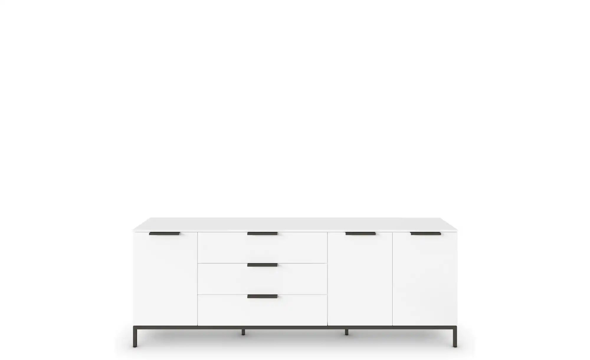 Sideboard ¦ weiß ¦ Maße (cm): B: 199 H: 72 Kommoden & Sideboards > Sideboar günstig online kaufen