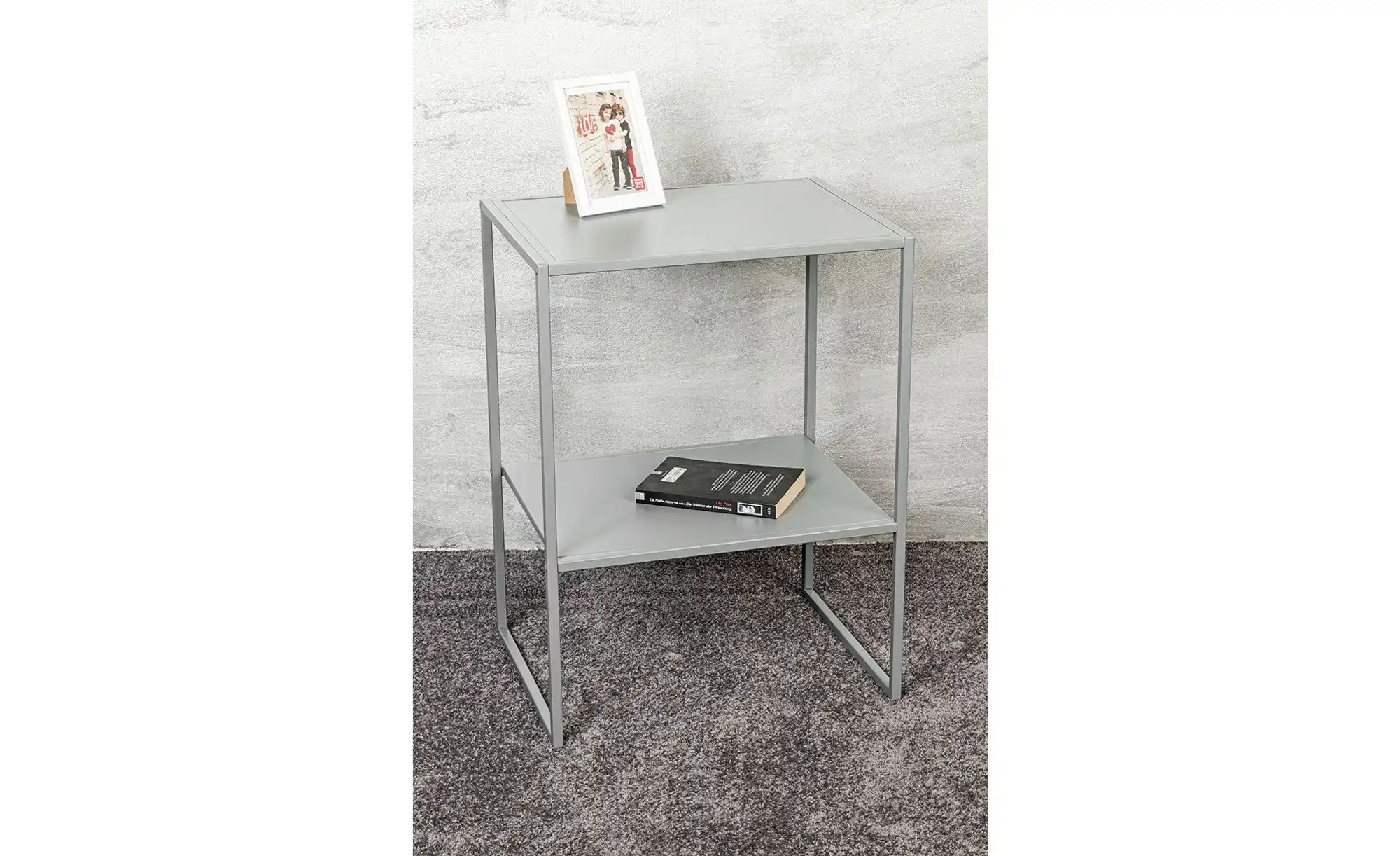 Thumbnail - Beistelltisch Hanau ¦ grau ¦ Maße (cm): B: 35 H: 60 Tische > Beistelltische > Beistelltische ohne Rollen - Höffner