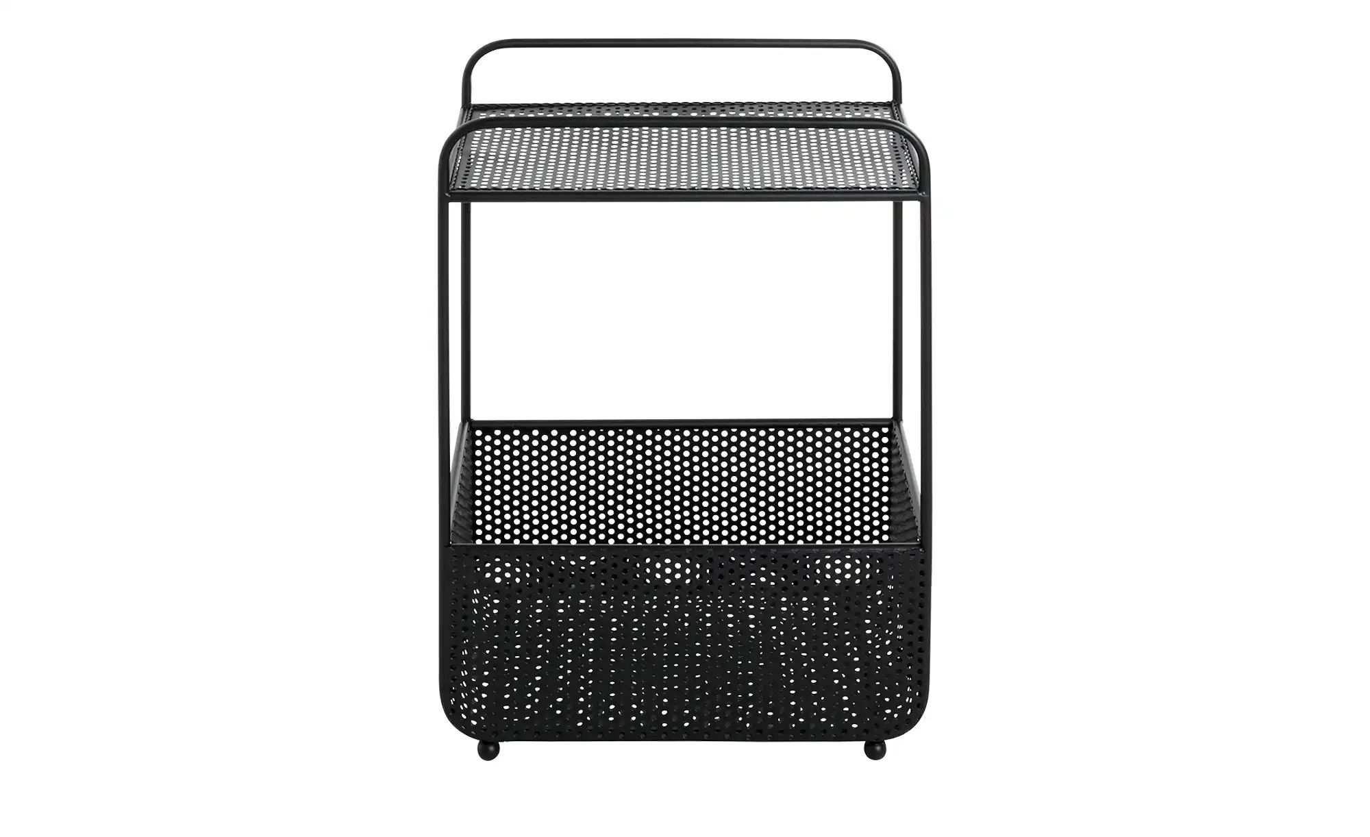 Beistelltisch  Hanau ¦ schwarz ¦ Maße (cm): B: 41 H: 58 T: 25.0 Tische > Be günstig online kaufen