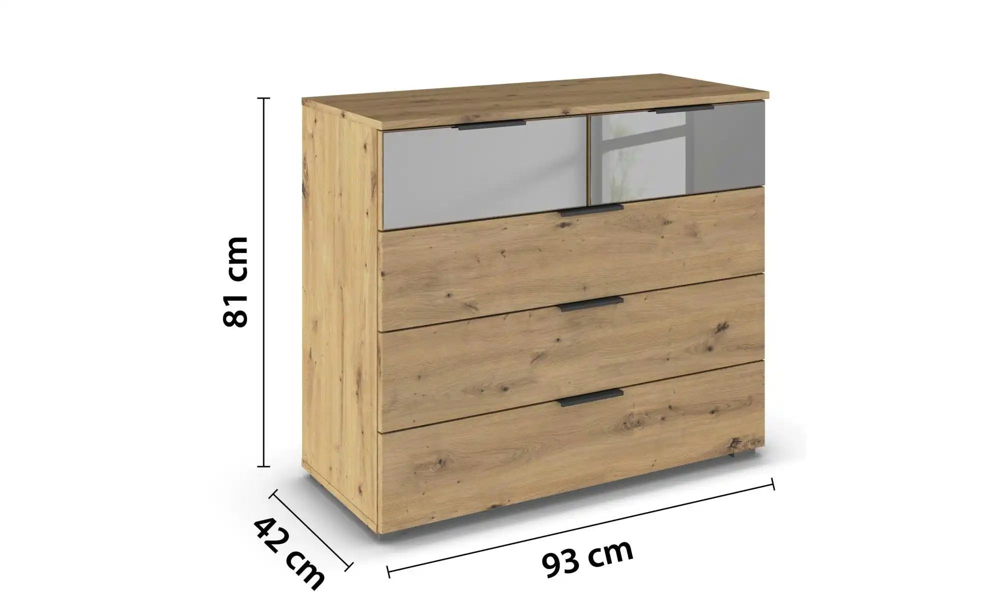 Kommode ¦ holzfarben ¦ Maße (cm): B: 93 H: 81 Kommoden & Sideboards > Kommo günstig online kaufen