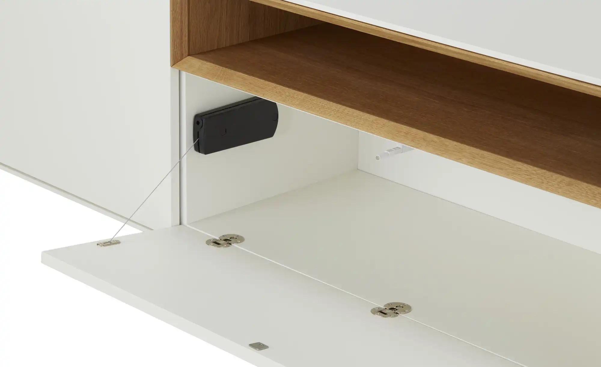 Thumbnail - sound+vision Lowboard Alpha ¦ weiß ¦ Maße (cm): B: 236 H: 48 T: 43.0 Kommoden & Sideboards > Lowboards - Höffner