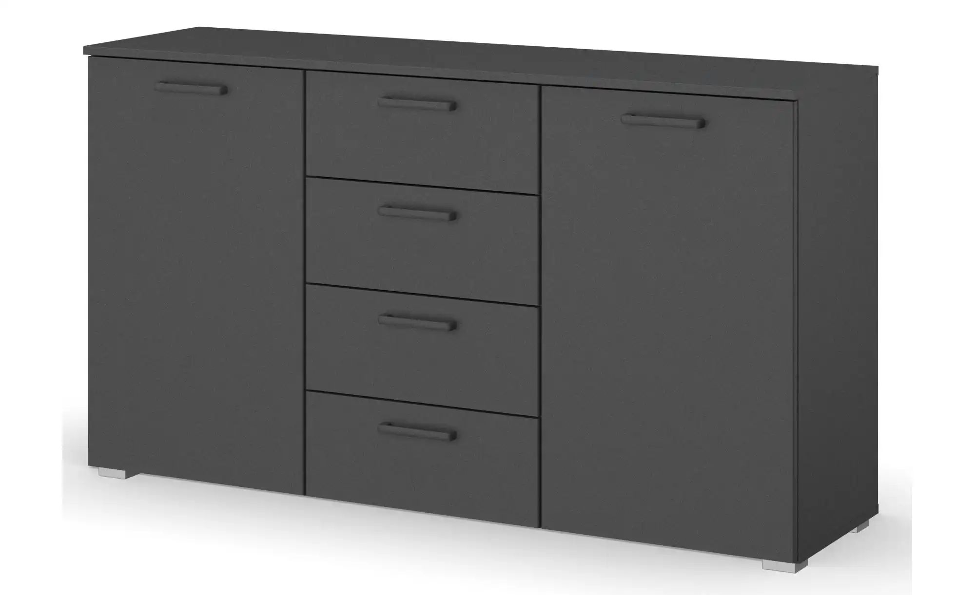 Sideboard ¦ grau ¦ Maße (cm): B: 140 H: 81 Kommoden & Sideboards > Sideboar günstig online kaufen