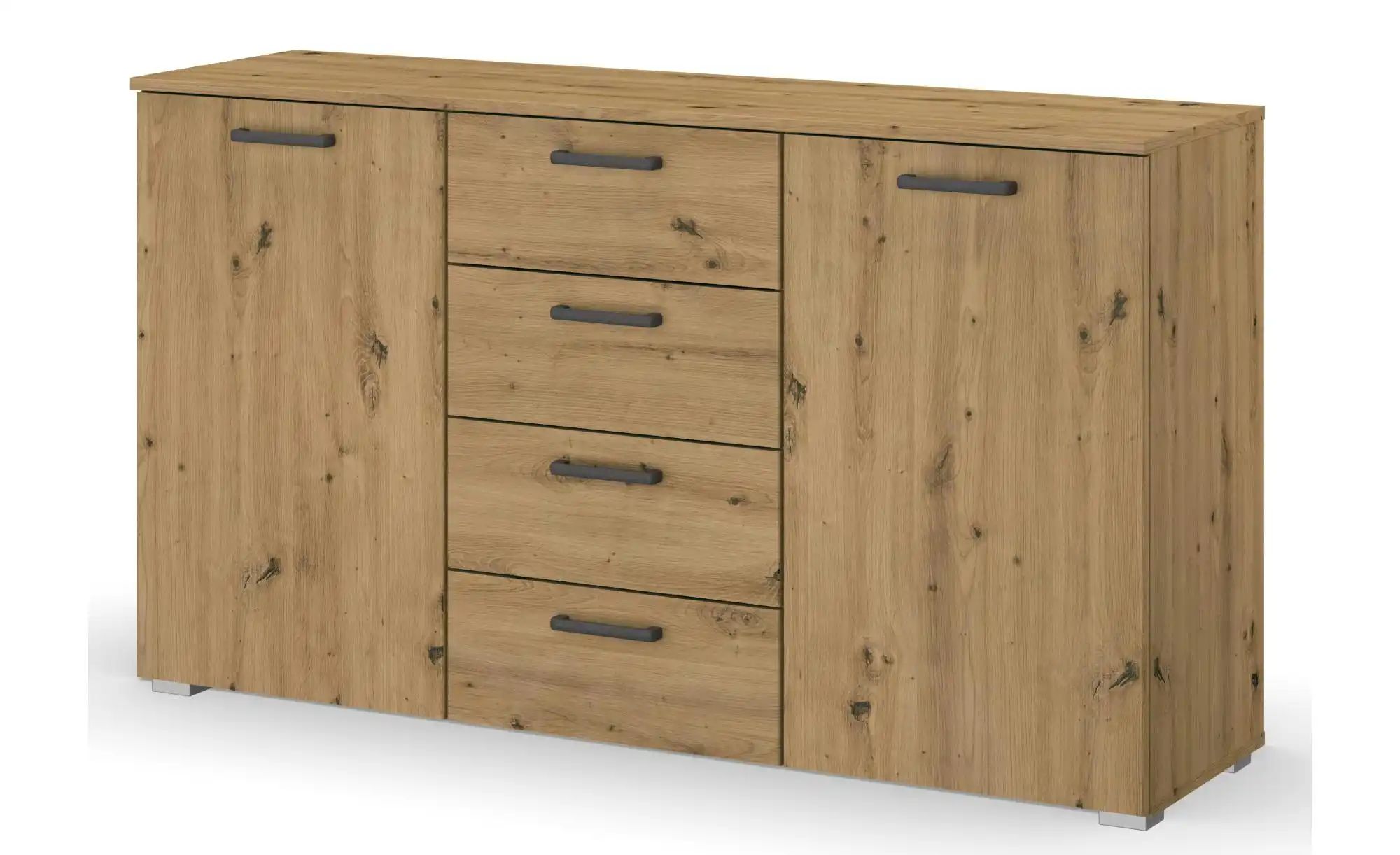 Sideboard ¦ braun ¦ Maße (cm): B: 140 H: 81 Kommoden & Sideboards > Sideboa günstig online kaufen