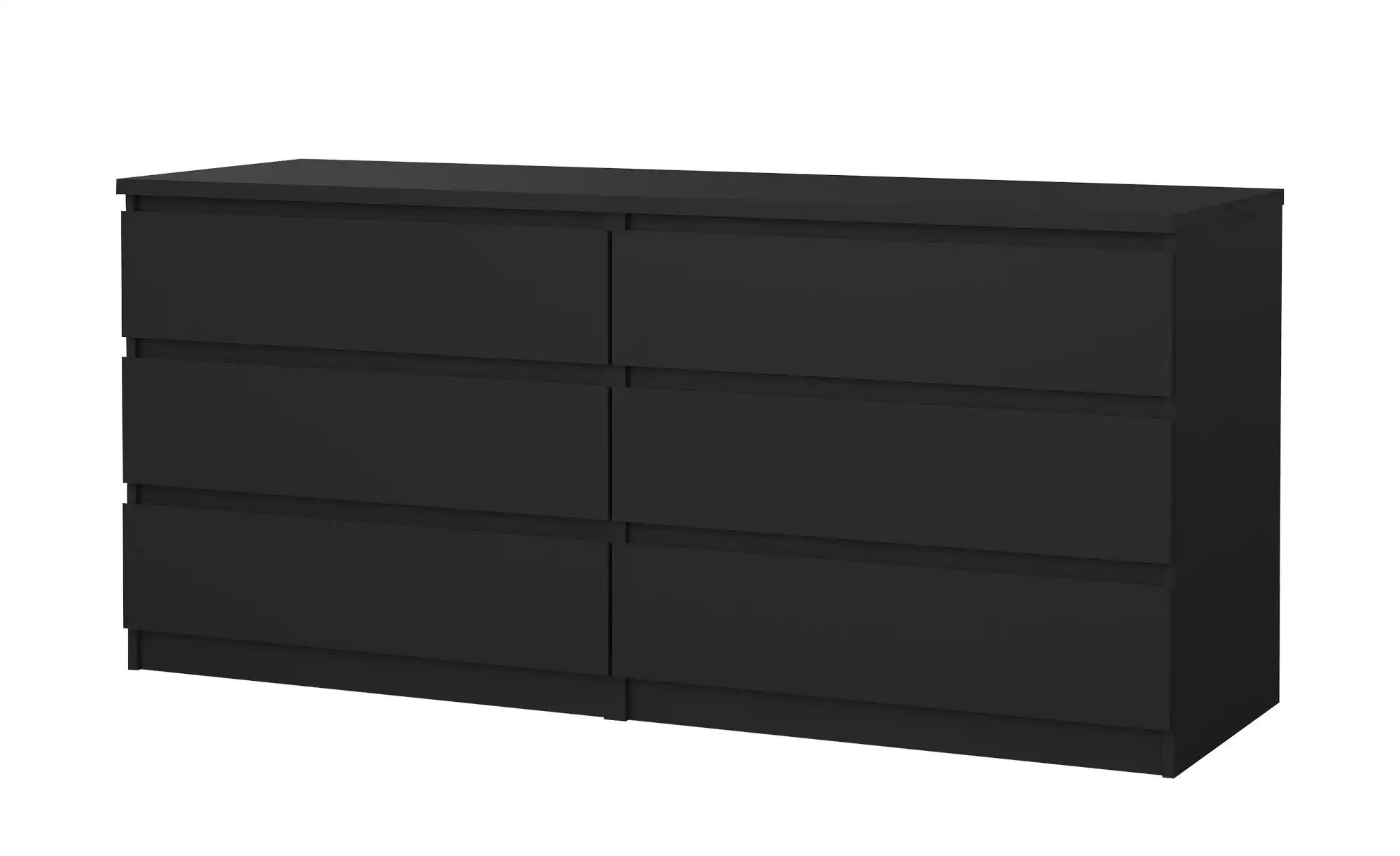 Sideboard   Nardo ¦ schwarz ¦ Maße (cm): B: 153,8 H: 70,1 T: 50 Kommoden & günstig online kaufen