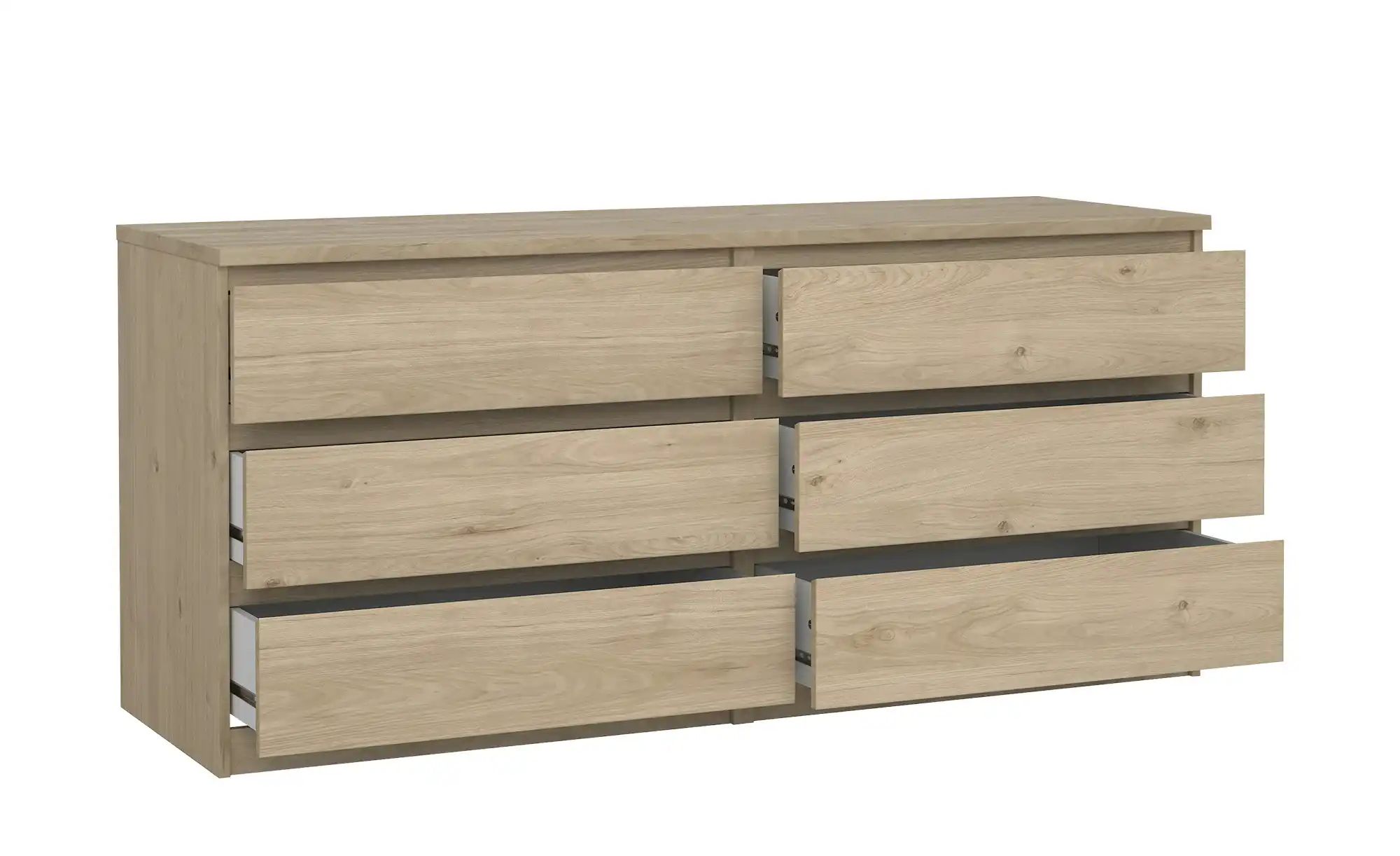 Sideboard   Nardo ¦ holzfarben ¦ Maße (cm): B: 153,8 H: 70,1 T: 50 Kommoden günstig online kaufen