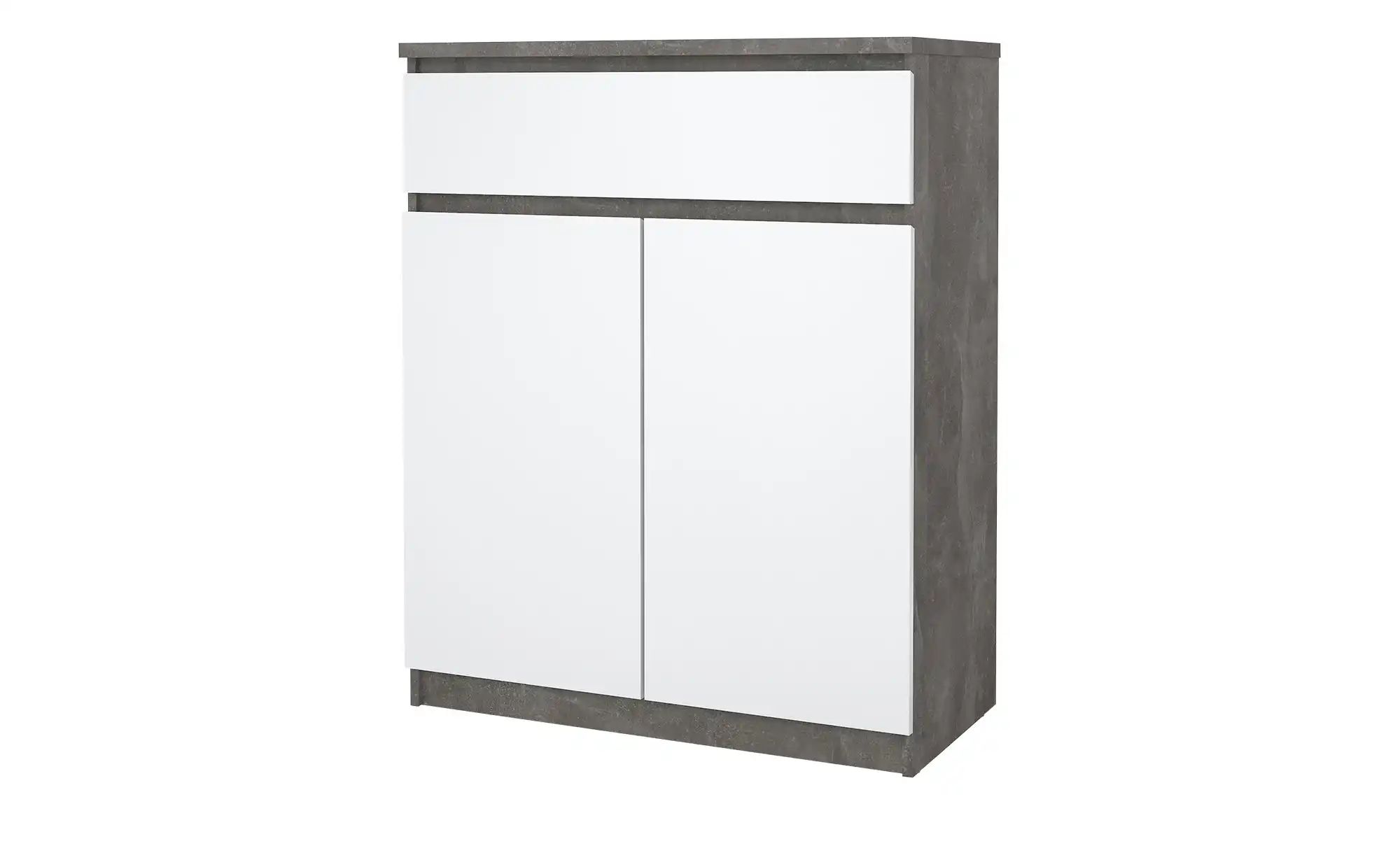 Sideboard  Nardo ¦ weiß ¦ Maße (cm): B: 80,4 H: 100,4 T: 40 Kommoden & Side günstig online kaufen