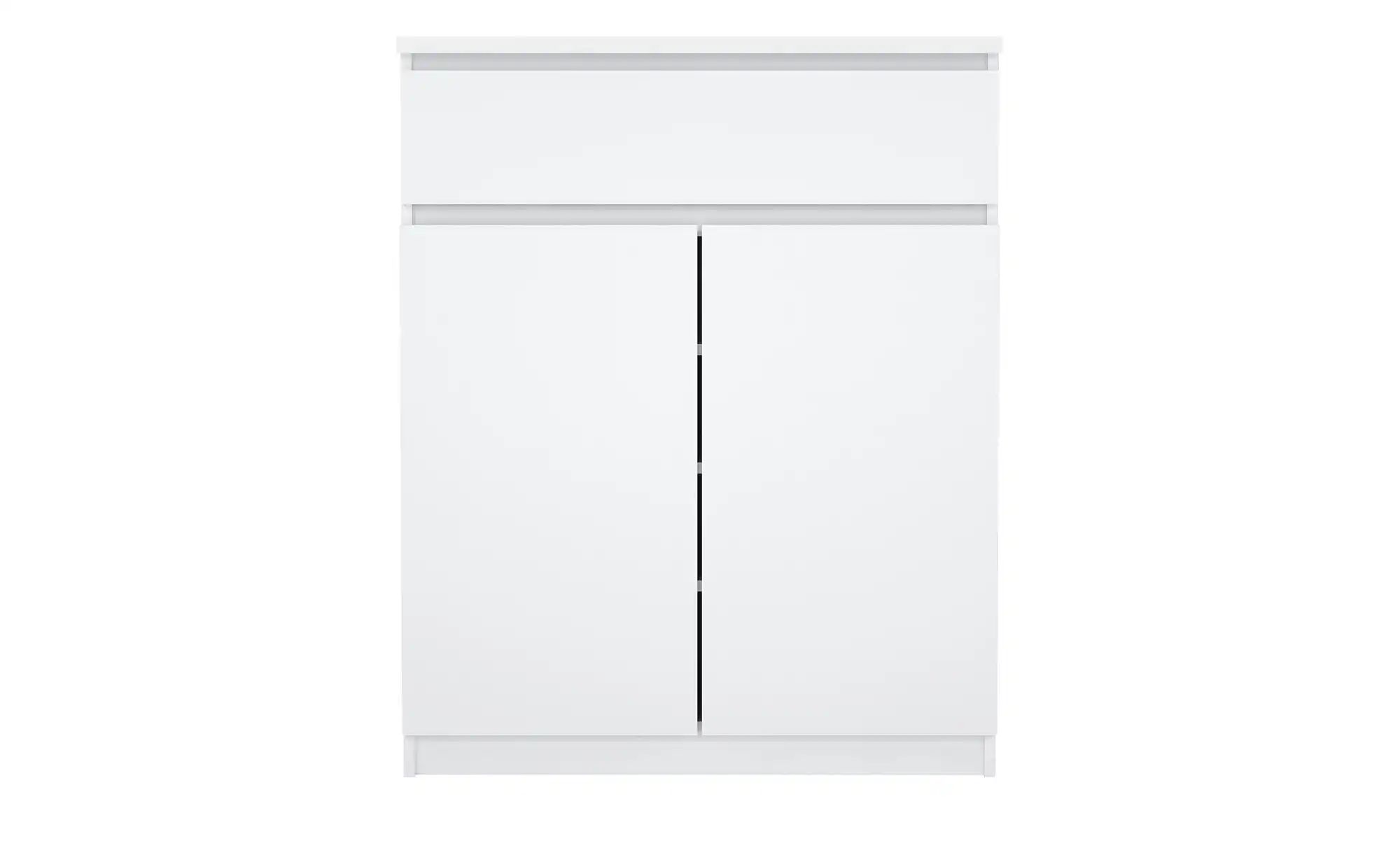 Thumbnail - Sideboard Nardo ¦ weiß ¦ Maße (cm): B: 80,4 H: 100,4 T: 40.0 Kommoden & Sideboards > Sideboards - Höffner