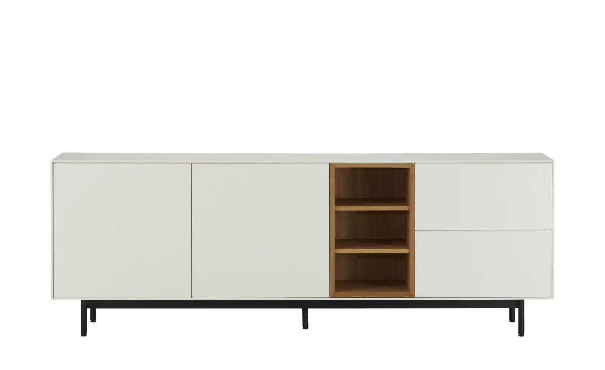 sound+vision Sideboard  Alpha ¦ weiß ¦ Maße (cm): B: 202 H: 71 T: 43.0 Komm günstig online kaufen