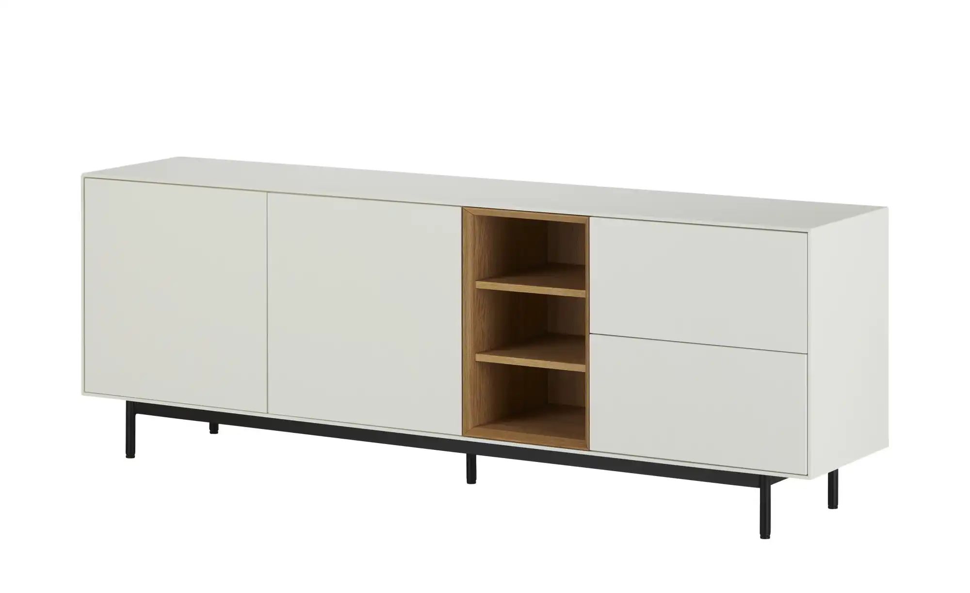 sound+vision Sideboard  Alpha ¦ weiß ¦ Maße (cm): B: 202 H: 71 T: 43.0 Komm günstig online kaufen