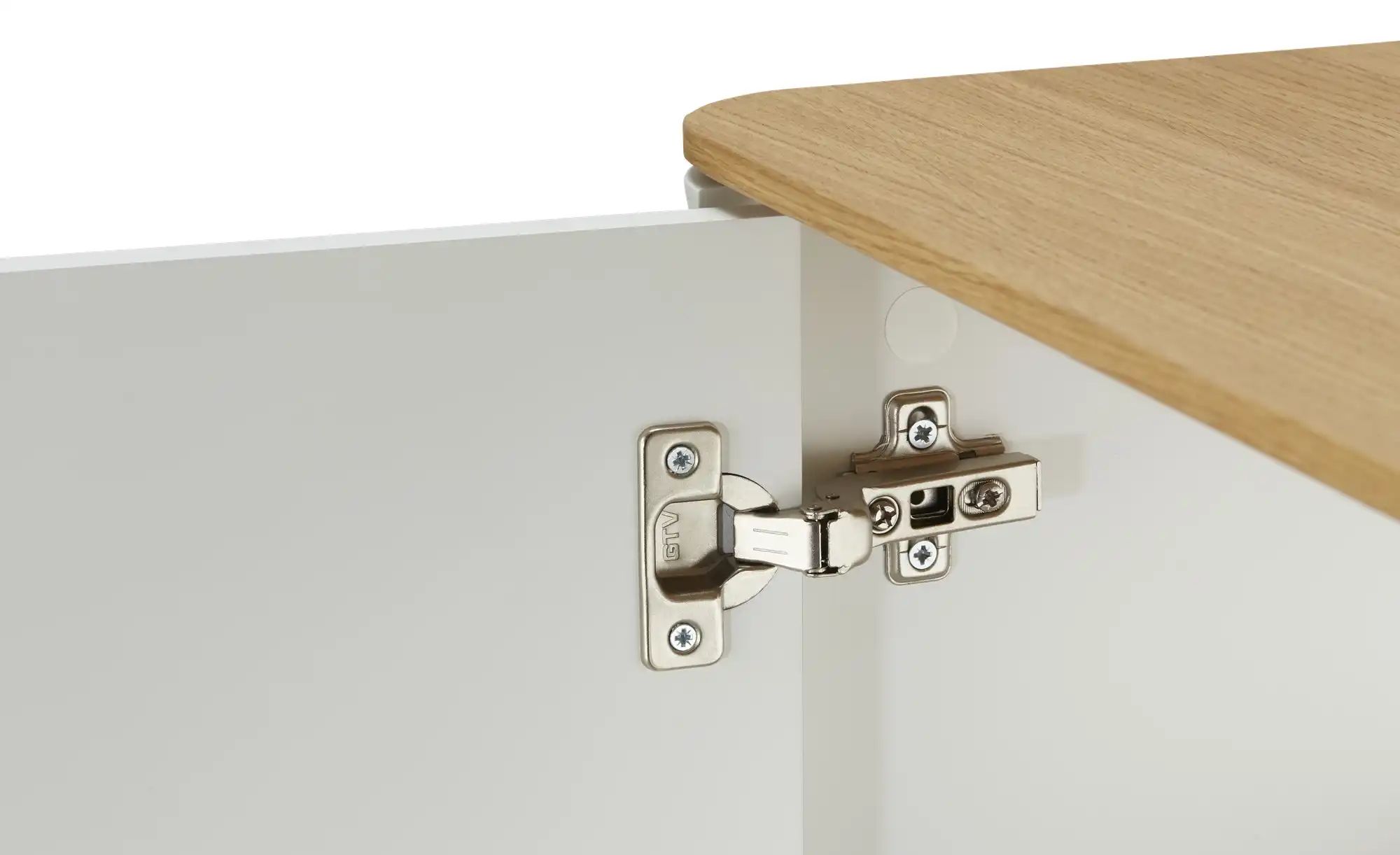 Thumbnail - sound+vision Highboard  Loona ¦ weiß ¦ Maße (cm): B: 120 H: 140 T: 43.0 Kommoden & Sideboards > Highboards - Höffner