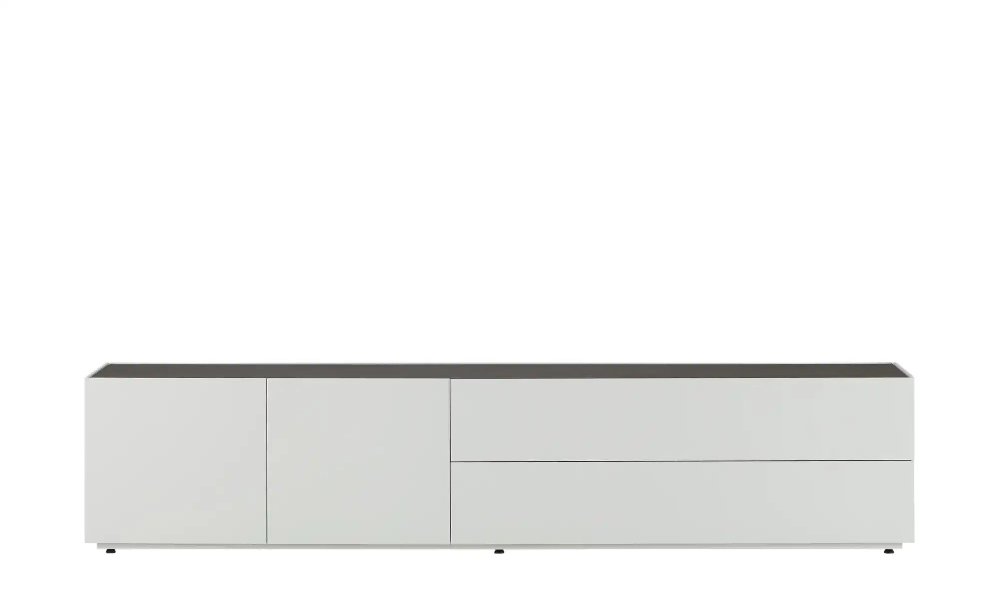 sound+vision Lowboard  Leandro ¦ weiß ¦ Maße (cm): B: 200 H: 40 T: 43.0 Kom günstig online kaufen