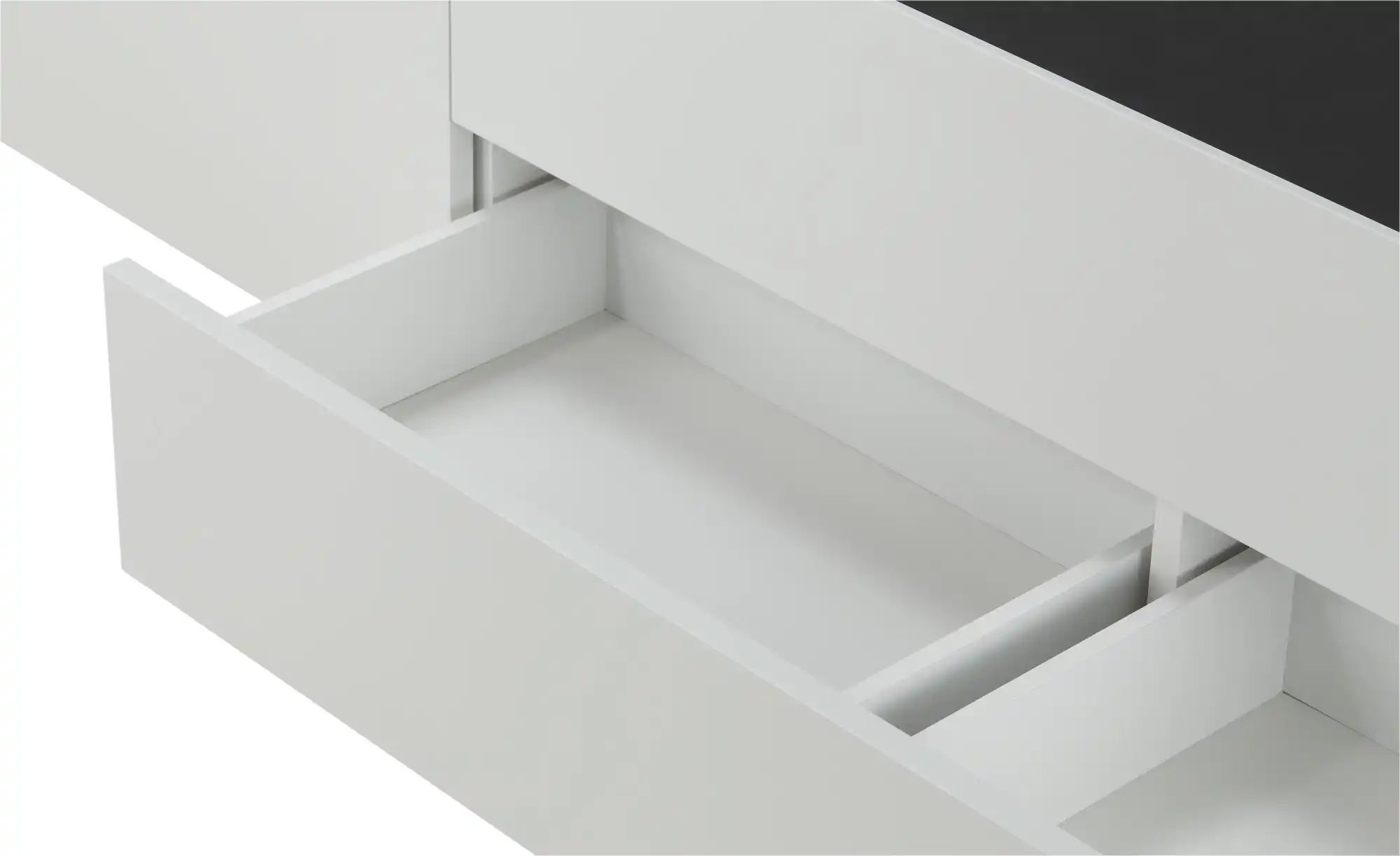 Thumbnail - sound+vision Lowboard Leandro ¦ weiß ¦ Maße (cm): B: 200 H: 40 T: 43.0 Kommoden & Sideboards > Lowboards - Höffner