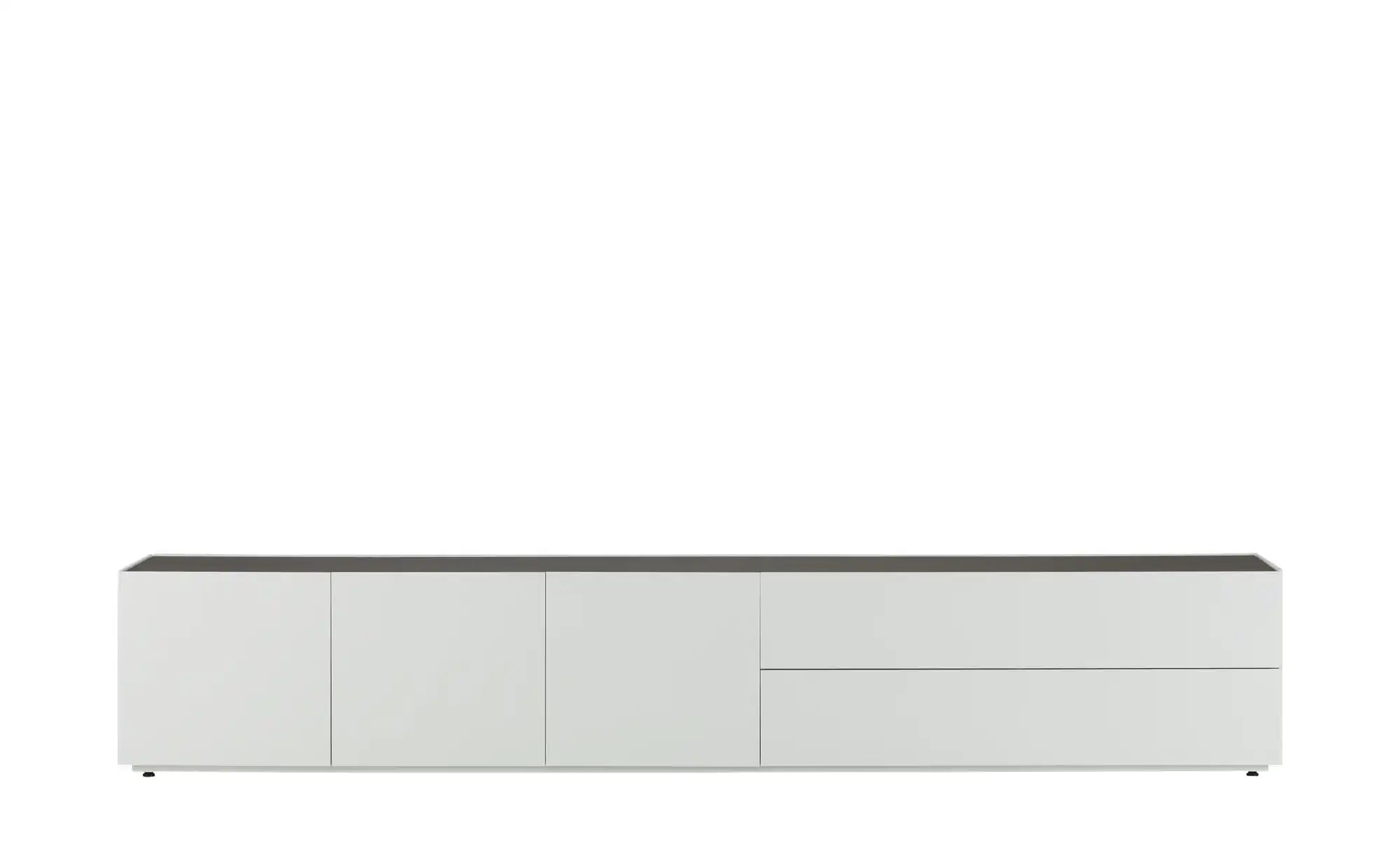 sound+vision Lowboard  Leandro ¦ weiß ¦ Maße (cm): B: 240 H: 40 T: 43.0 Kom günstig online kaufen