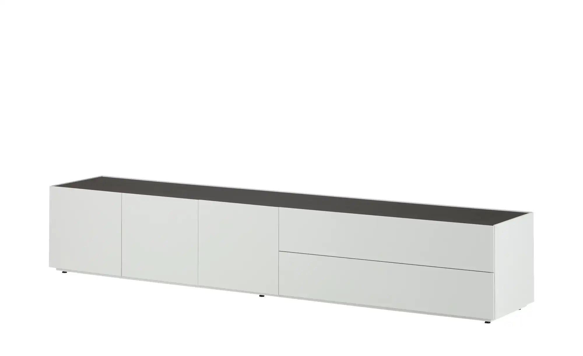 sound+vision Lowboard  Leandro ¦ weiß ¦ Maße (cm): B: 240 H: 40 T: 43.0 Kom günstig online kaufen