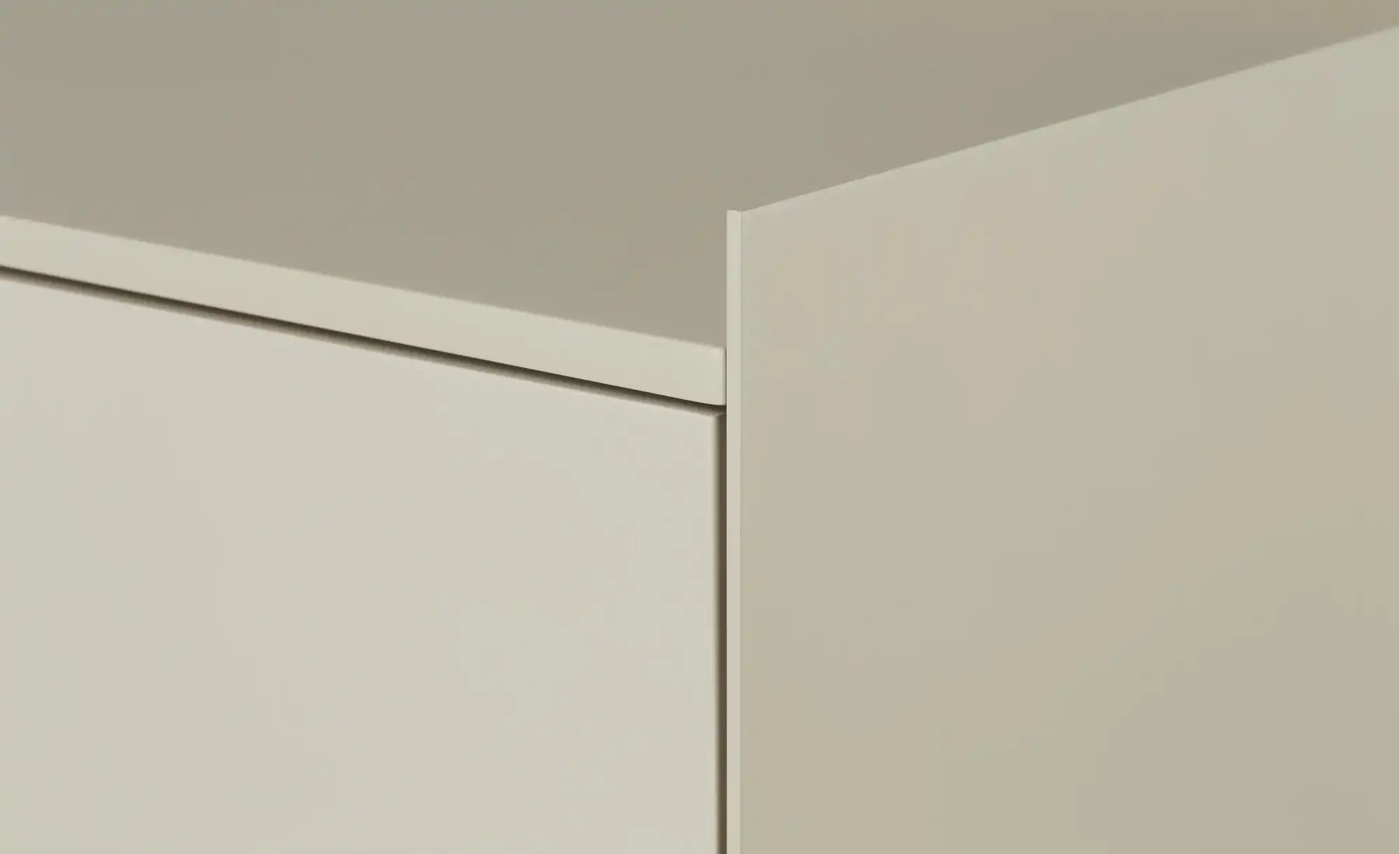 Thumbnail - sound+vision Highboard Milo ¦ beige ¦ Maße (cm): B: 110 H: 148 T: 43.0 Kommoden & Sideboards > Highboards - Höffner