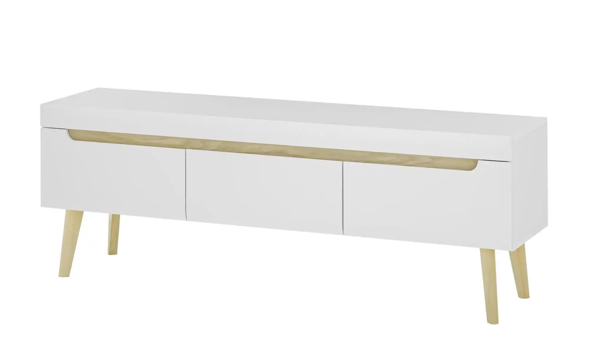 Lowboard  Malaren ¦ weiß ¦ Maße (cm): B: 160 H: 50 Kommoden & Sideboards > günstig online kaufen