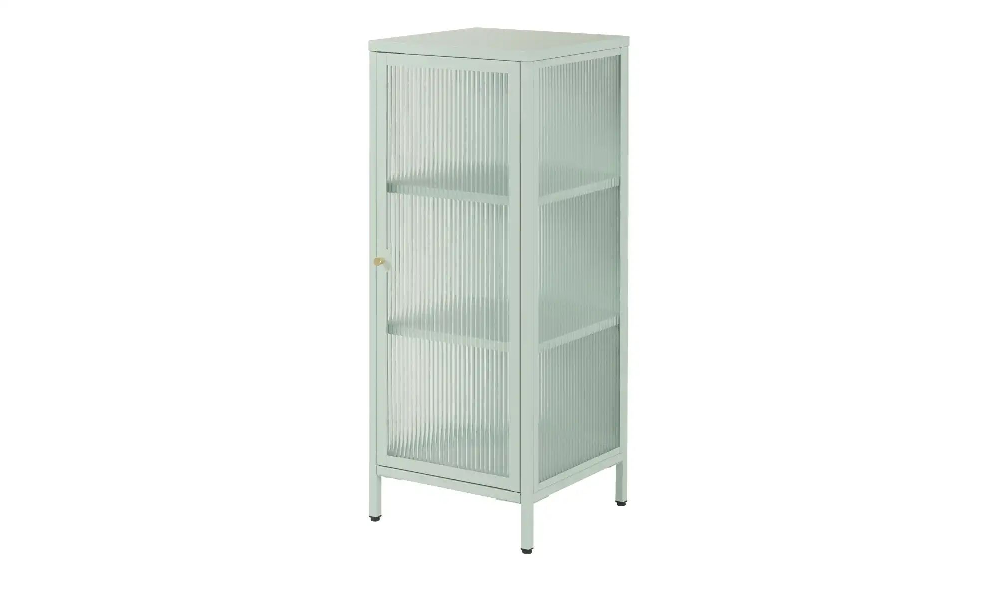 Vitrine  Milea ¦ grün ¦ Maße (cm): B: 40 H: 101,5 T: 40.0 Schränke > Vitrin günstig online kaufen
