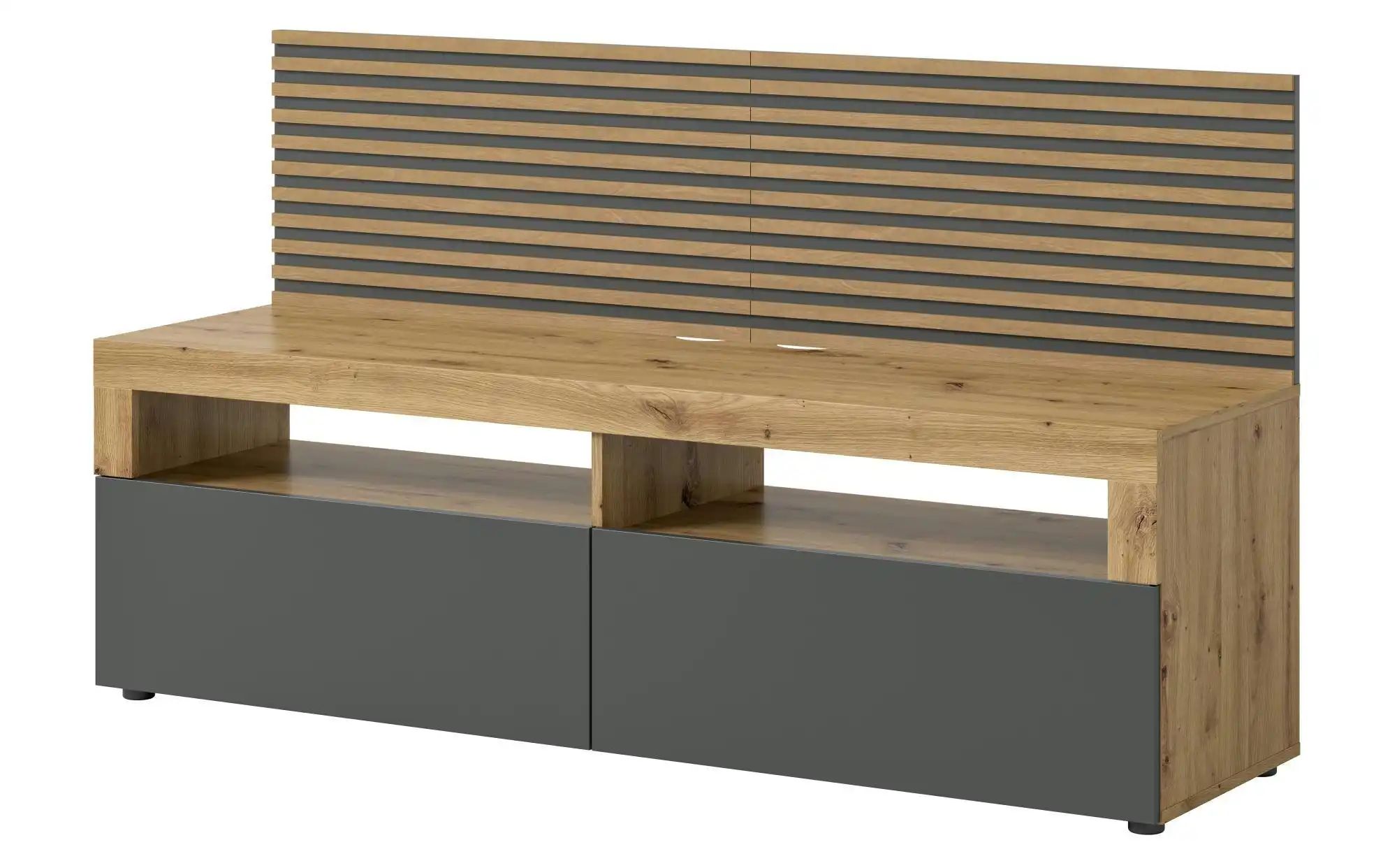 Lowboard inkl. Paneel  Ole ¦ holzfarben ¦ Maße (cm): B: 160 H: 90 T: 45.0 K günstig online kaufen