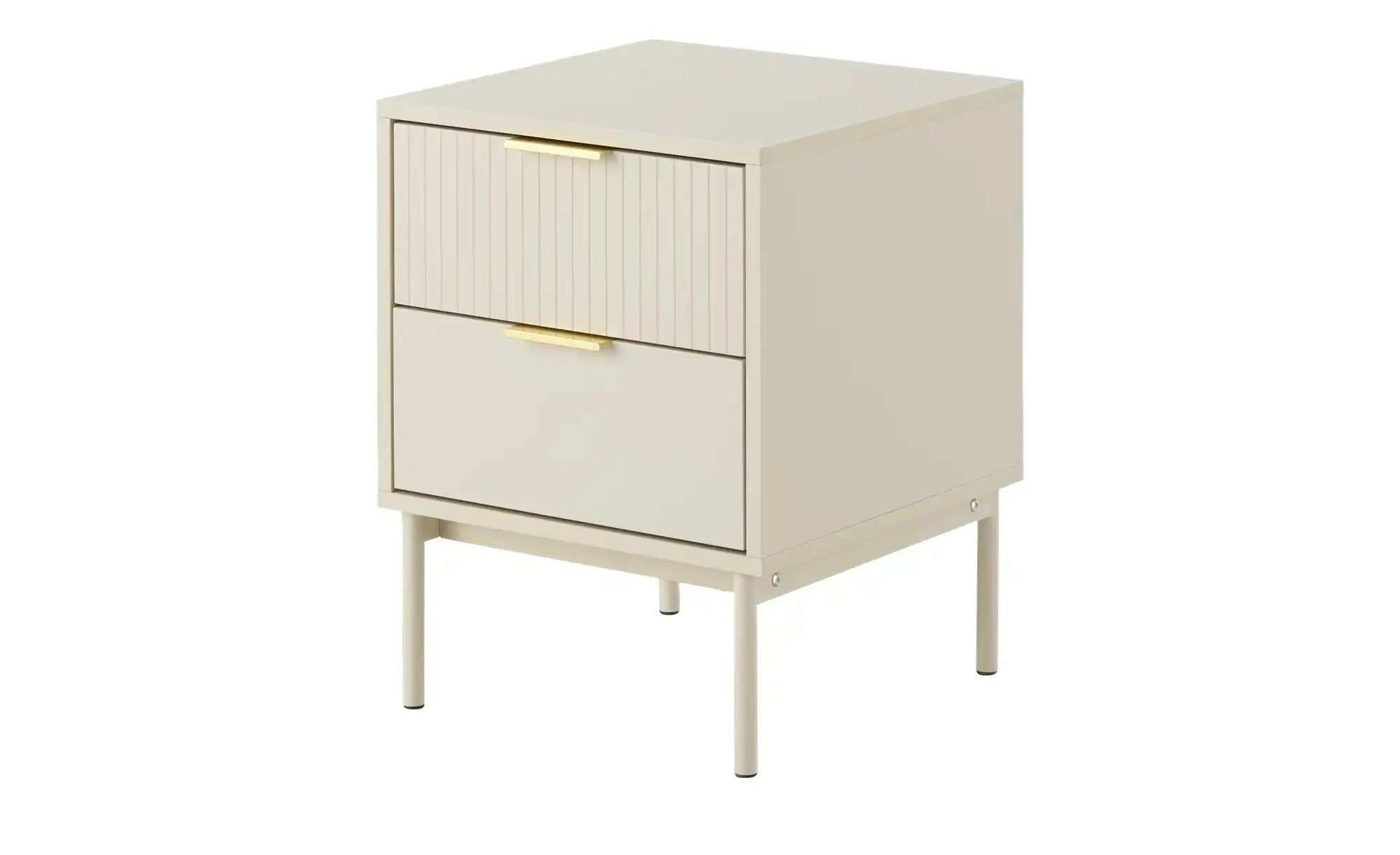 Nachtkommode Nanno ¦ beige ¦ Maße (cm): B: 40 H: 52 T: 41.5 Kommoden & Sideboards > Kommoden - Höffner