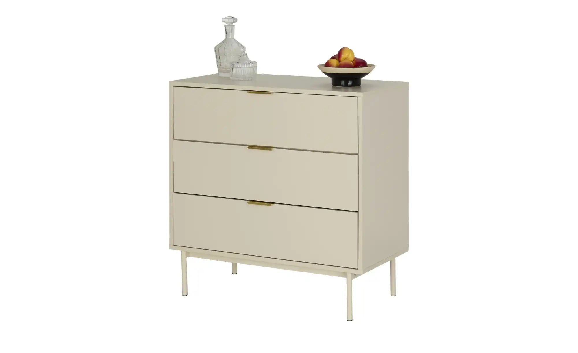 Kommode  Nanno ¦ beige ¦ Maße (cm): B: 80 H: 79,5 T: 41.5 Kommoden & Sidebo günstig online kaufen