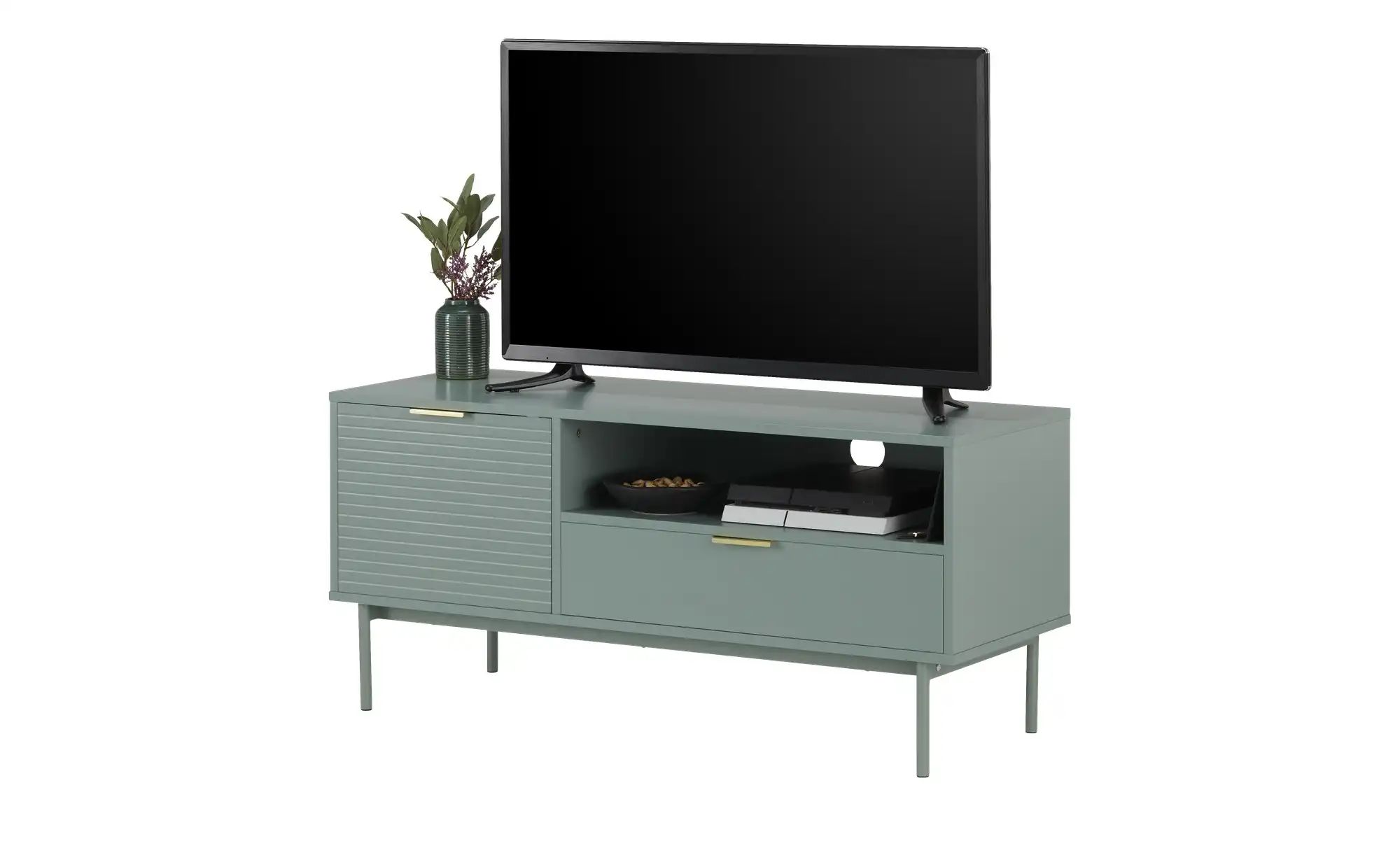 Thumbnail - TV-Lowboard Nanno ¦ grün ¦ Maße (cm): B: 110 H: 49,5 T: 41.5 Kommoden & Sideboards > TV Lowboards - Höffner