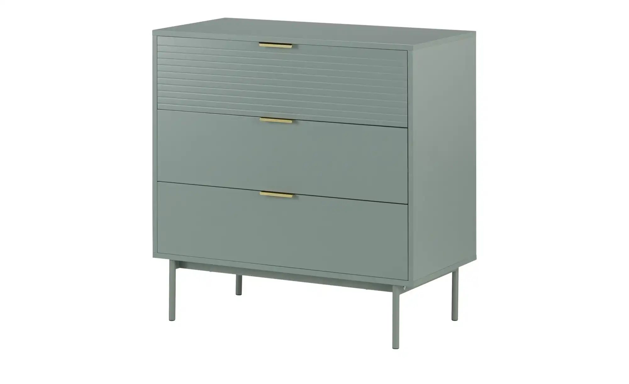 Kommode  Nanno ¦ grün ¦ Maße (cm): B: 80 H: 79,5 T: 41.5 Kommoden & Sideboa günstig online kaufen