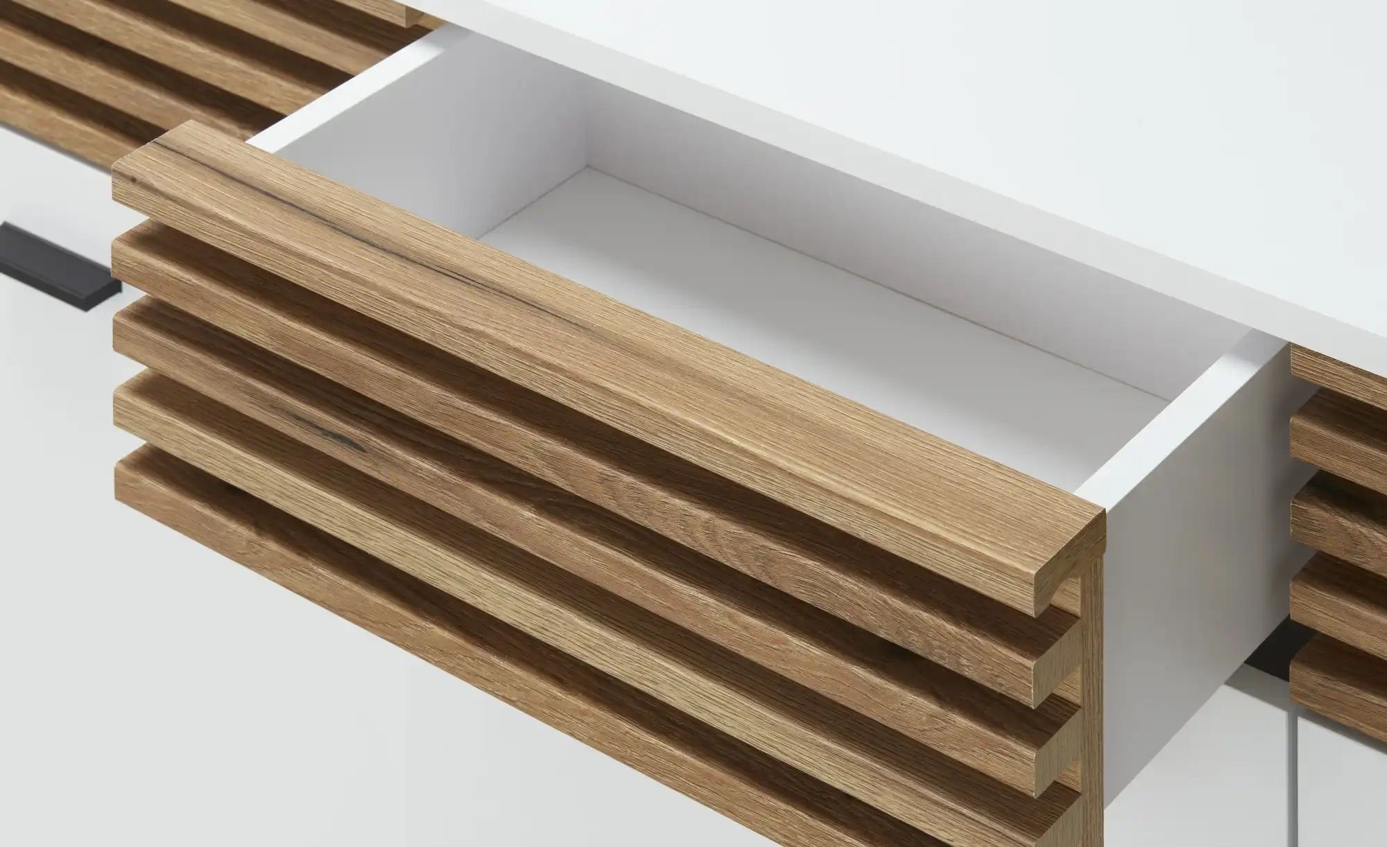 Thumbnail - Sideboard  Ligurno ¦ weiß ¦ Maße (cm): B: 139 H: 86 T: 38.0 Kommoden & Sideboards > Sideboards - Höffner