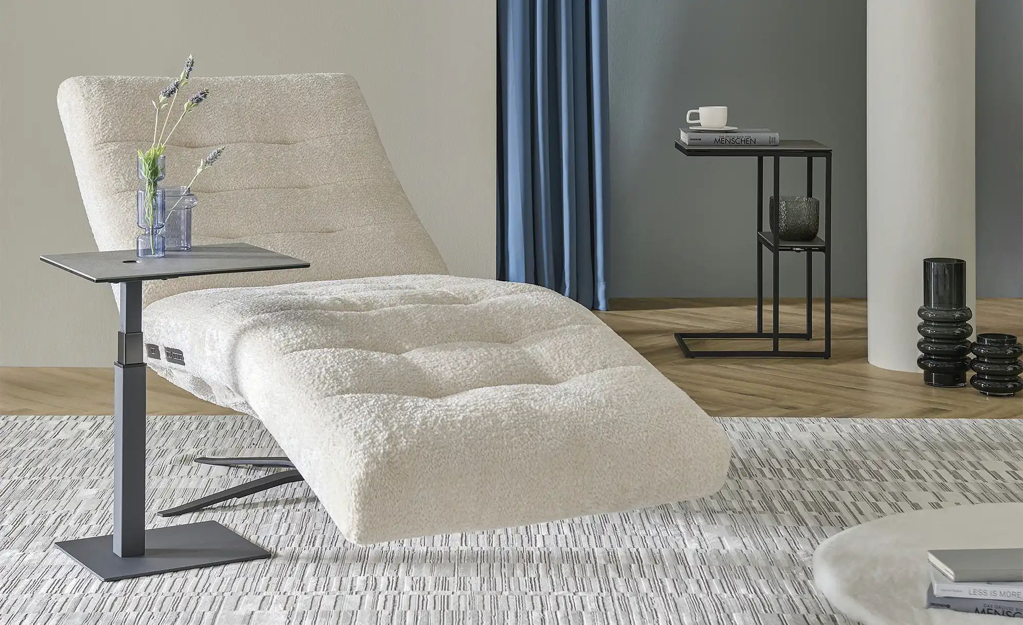 Thumbnail - Jette Home Beistelltisch  Fellow III ¦ grau ¦ Maße (cm): B: 45 H: 44 T: 35.0 Tische > Beistelltische > Beistelltische oh...