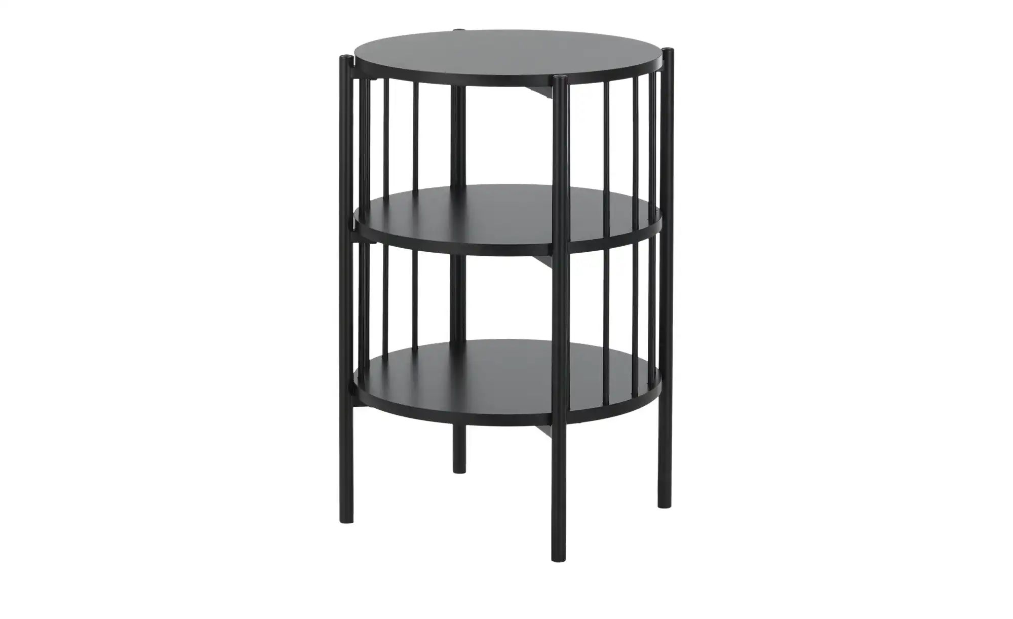 Beistelltisch  Hella ¦ schwarz ¦ Maße (cm): B: 43,8 H: 60 T: 43.8 Tische > günstig online kaufen