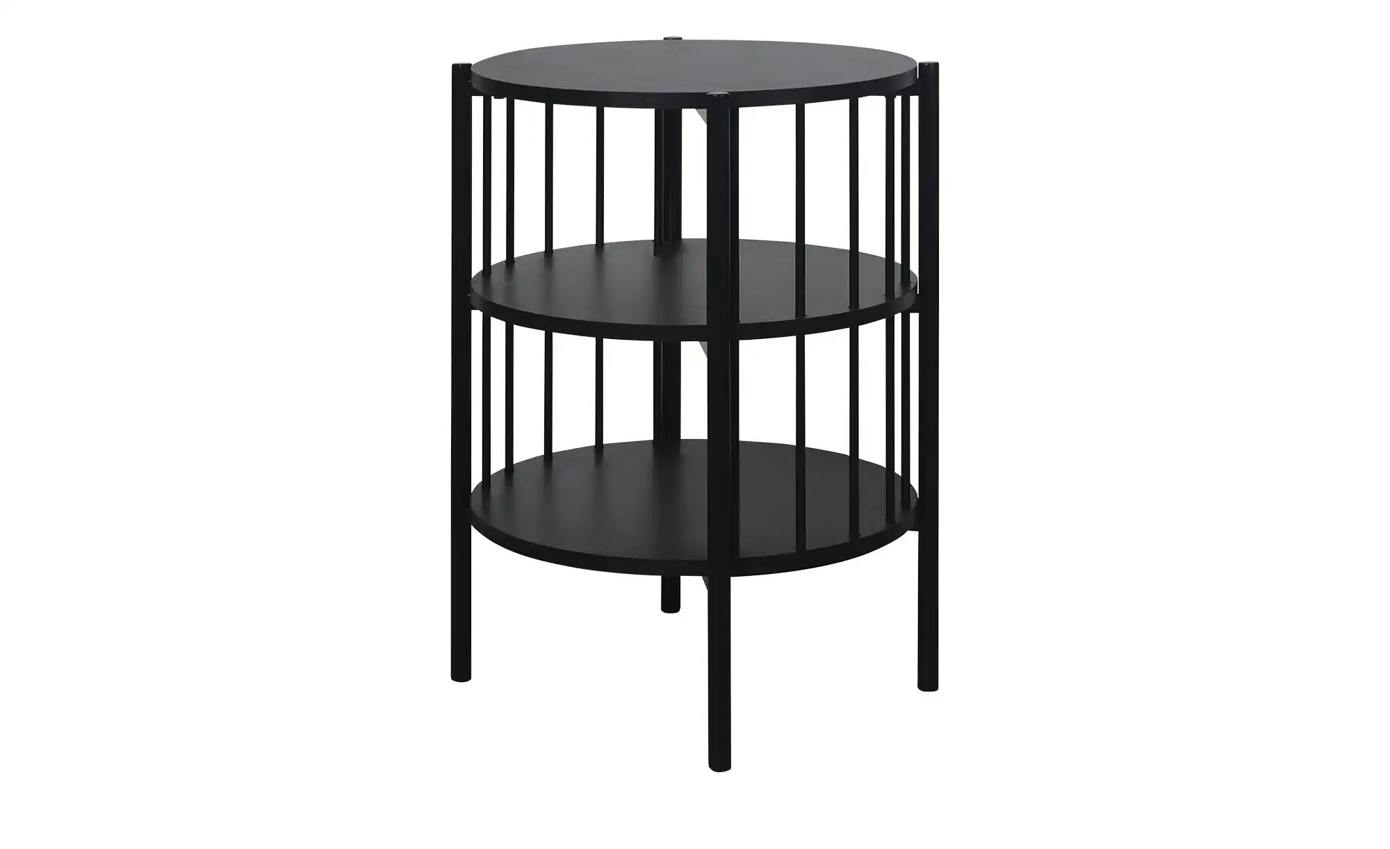 Beistelltisch  Hella ¦ schwarz ¦ Maße (cm): B: 43,8 H: 60 T: 43.8 Tische > günstig online kaufen