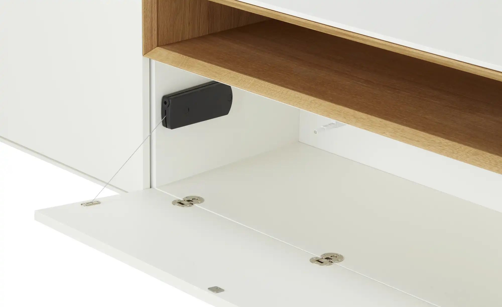 Thumbnail - sound+vision Lowboard  Alpha ¦ weiß ¦ Maße (cm): B: 147 H: 48 T: 43.0 Kommoden & Sideboards > Lowboards - Höffner